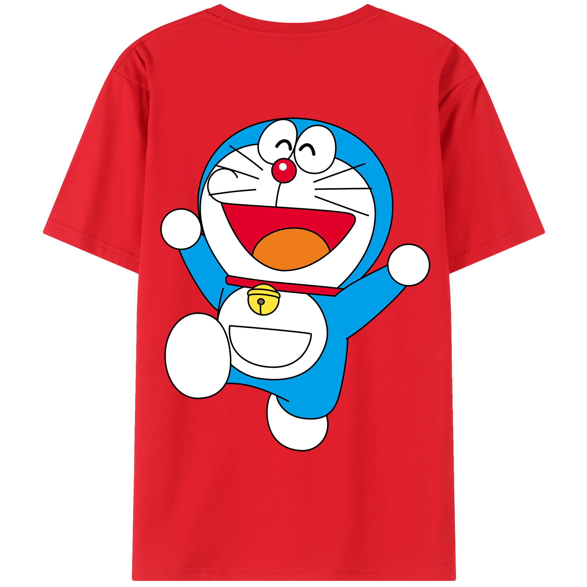 （画像用） ドラえもん Doraemon レディース半袖Tシャツ(バックプリント)