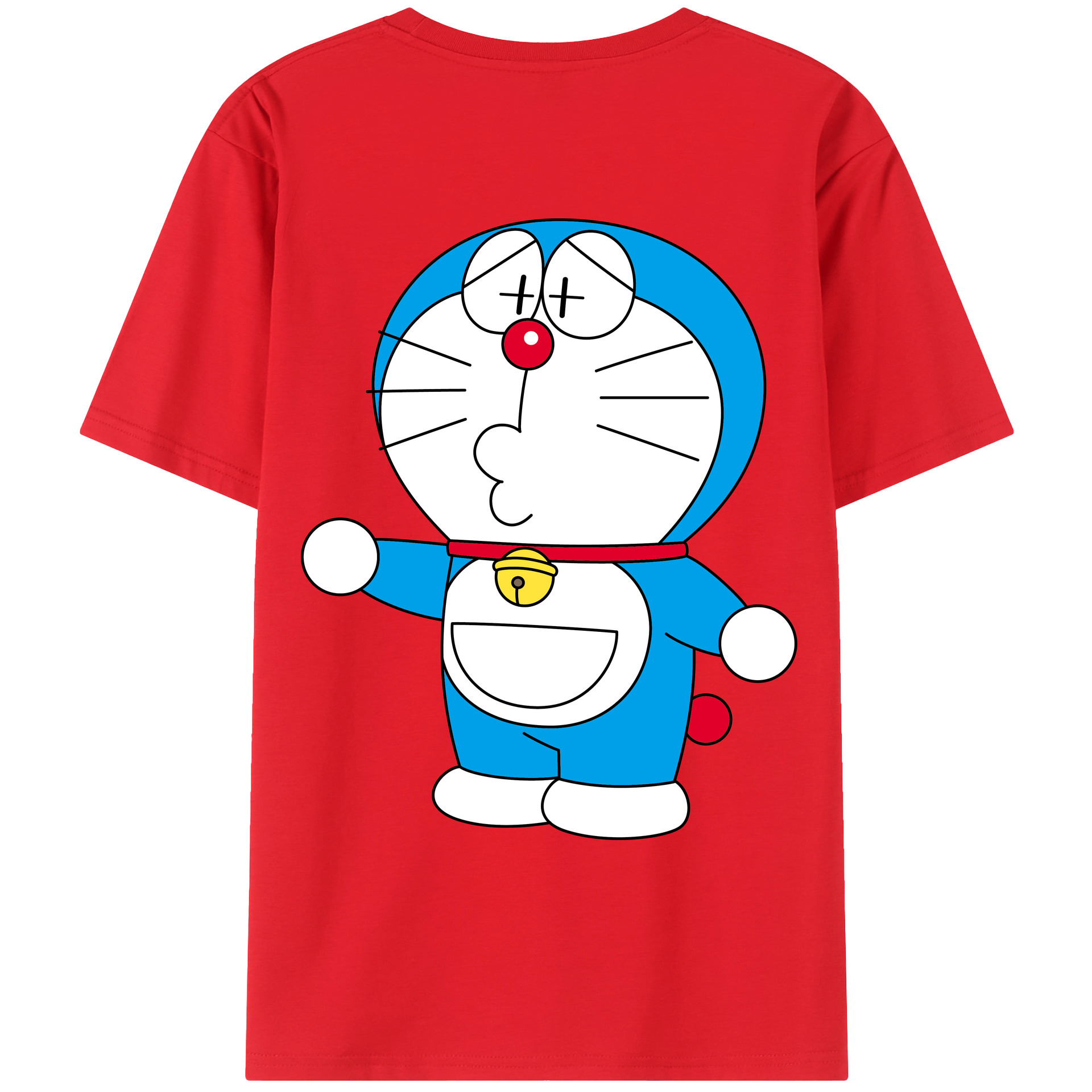 （画像用） ドラえもん Doraemon レディース半袖Tシャツ(バックプリント)