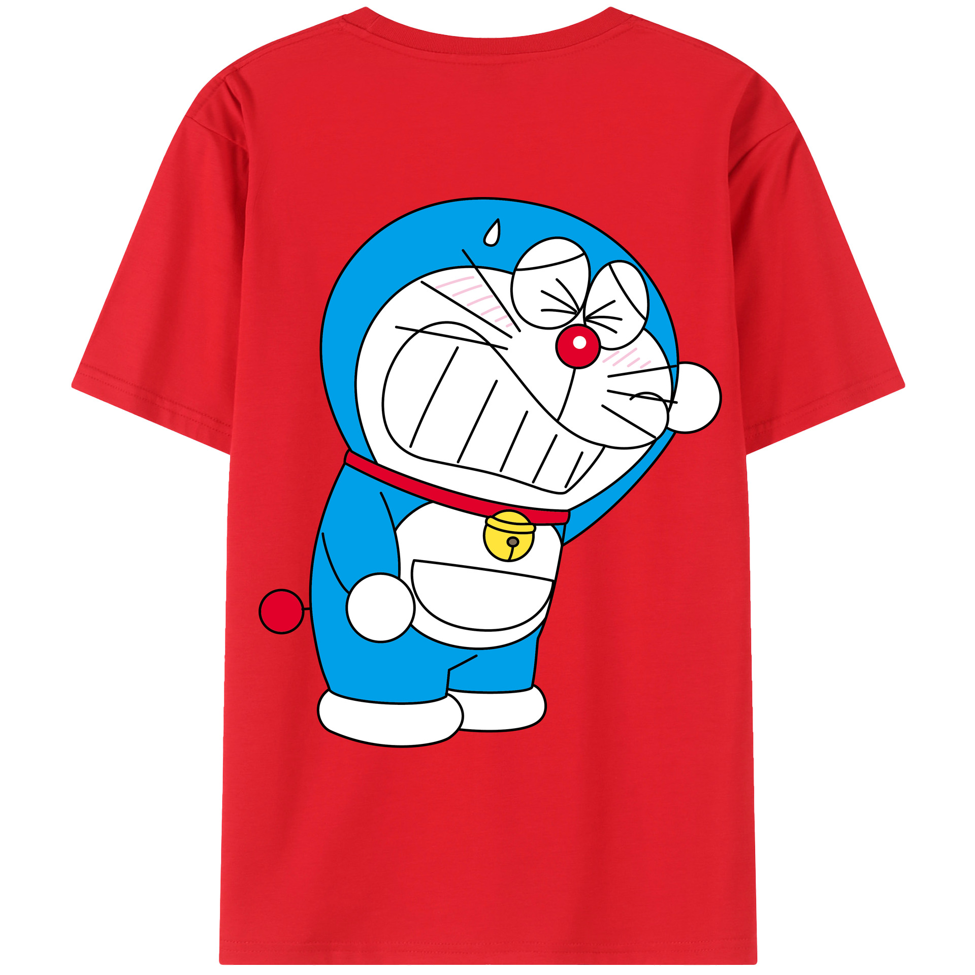 （画像用） ドラえもん Doraemon レディース半袖Tシャツ(バックプリント)