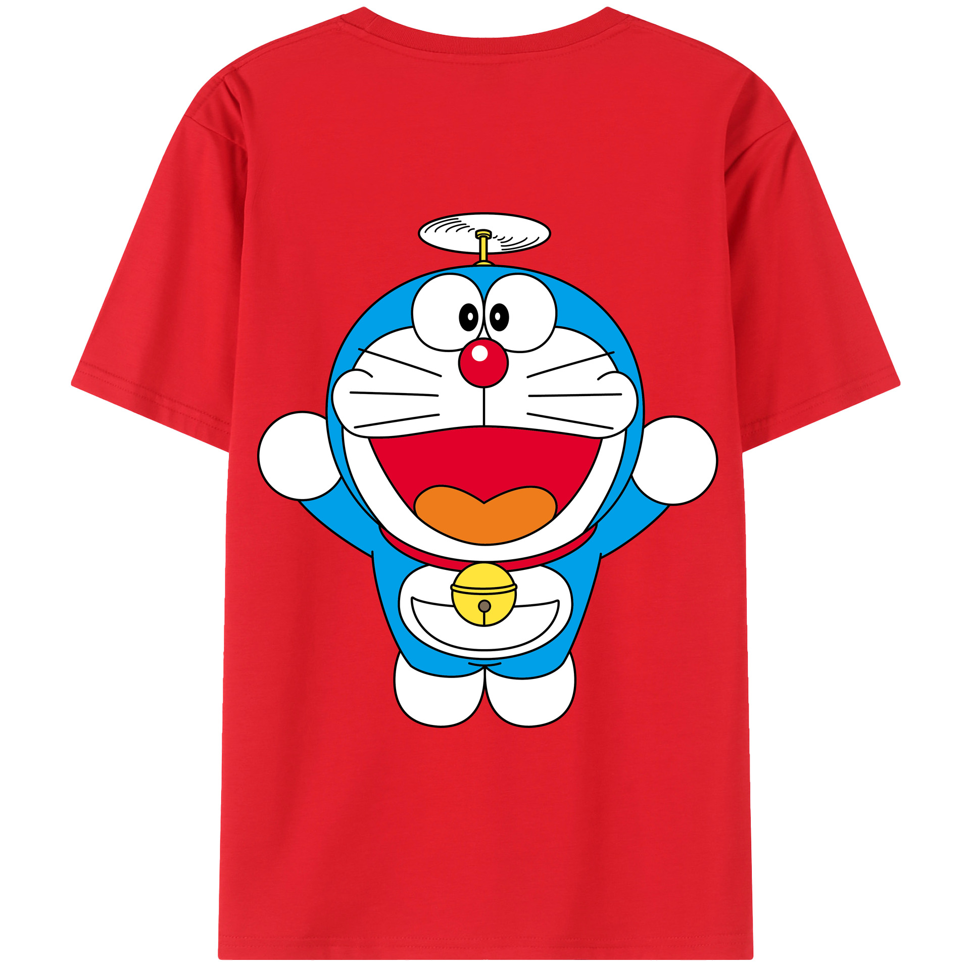 （画像用） ドラえもん Doraemon レディース半袖Tシャツ(バックプリント)