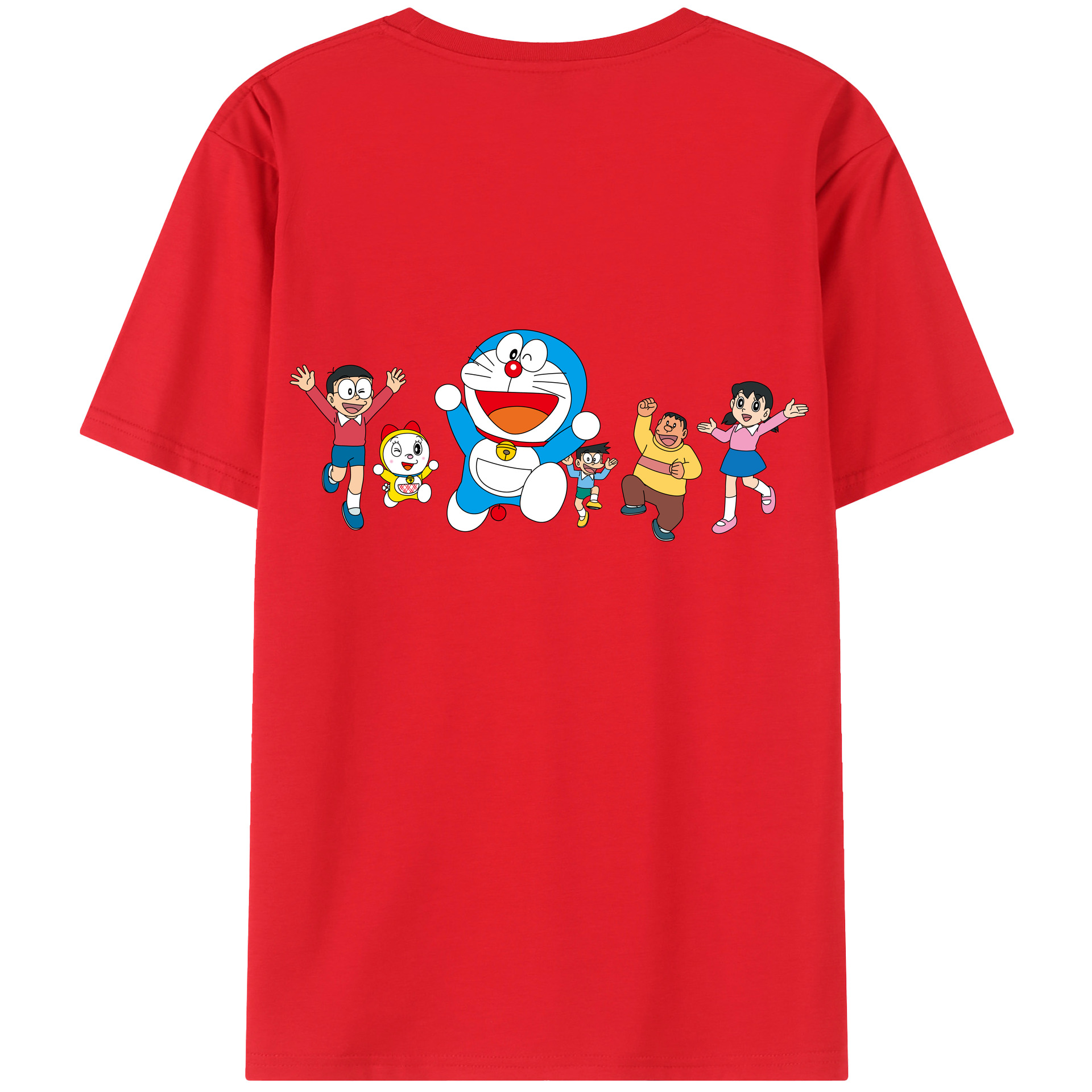 （画像用） ドラえもん 骨川 スネ夫 Doraemon Honekawa Suneo レディース半袖Tシャツ(バックプリント)