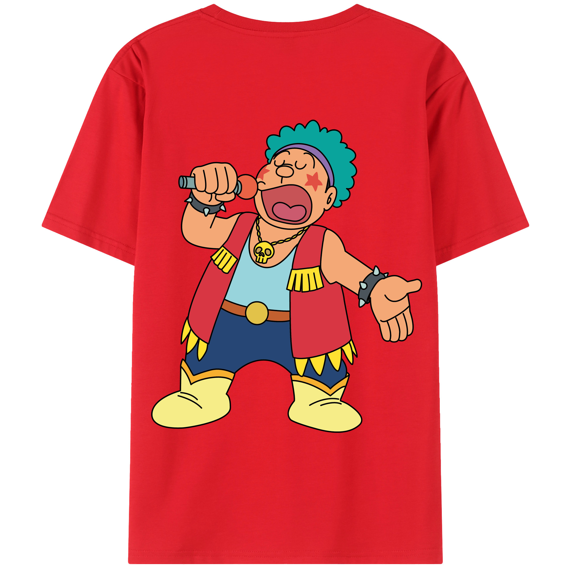 （画像用） ドラえもん 剛田武 Doraemon Gouta Takeshi レディース半袖Tシャツ(バックプリント)