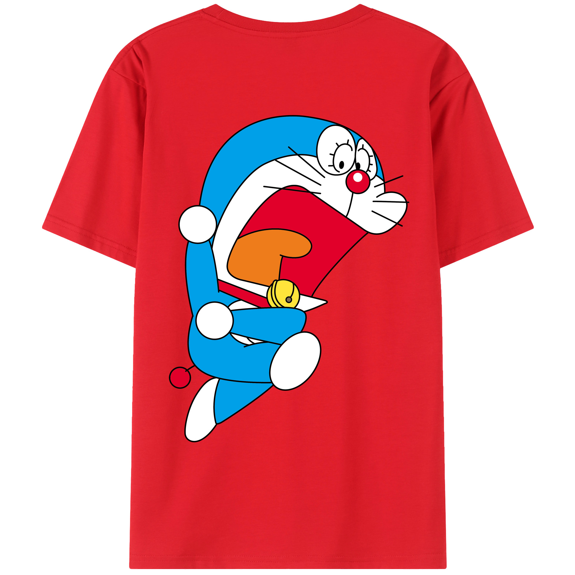（画像用） ドラえもん Doraemon レディース半袖Tシャツ(バックプリント)