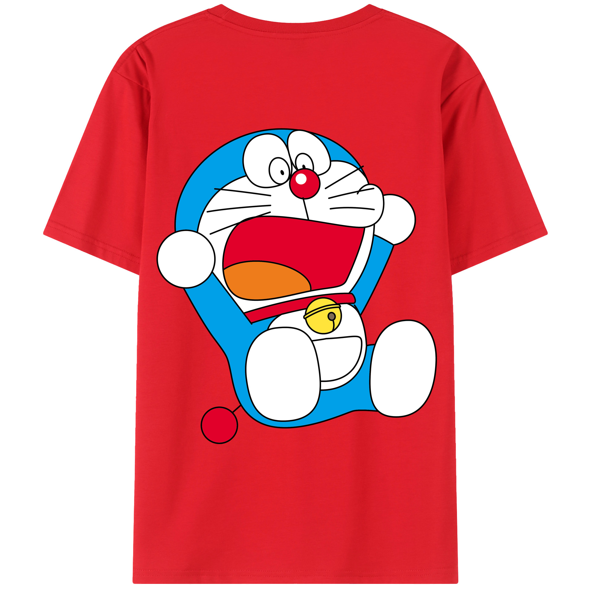 （画像用） ドラえもん Doraemon レディース半袖Tシャツ(バックプリント)