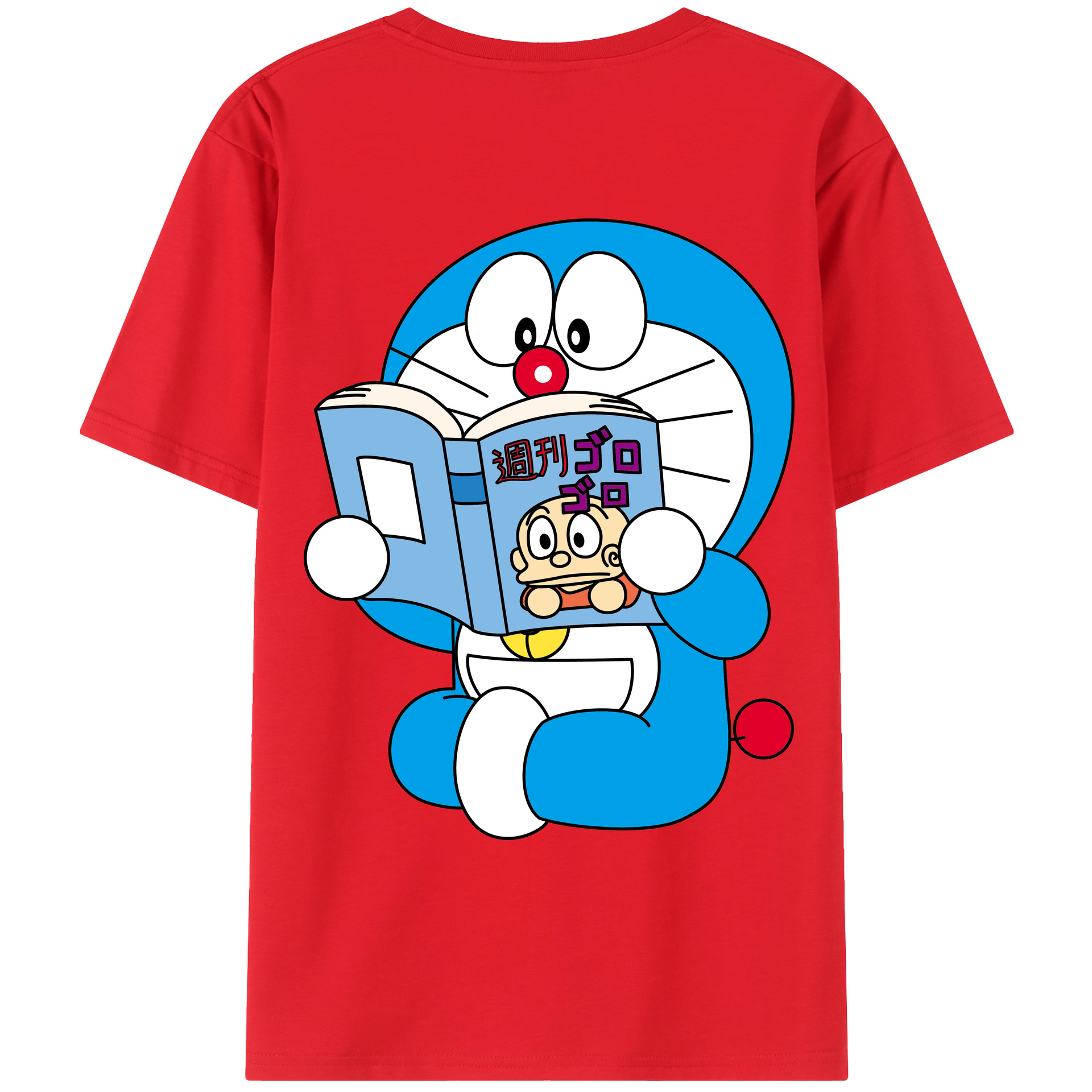 （画像用） ドラえもん Doraemon レディース半袖Tシャツ(バックプリント)