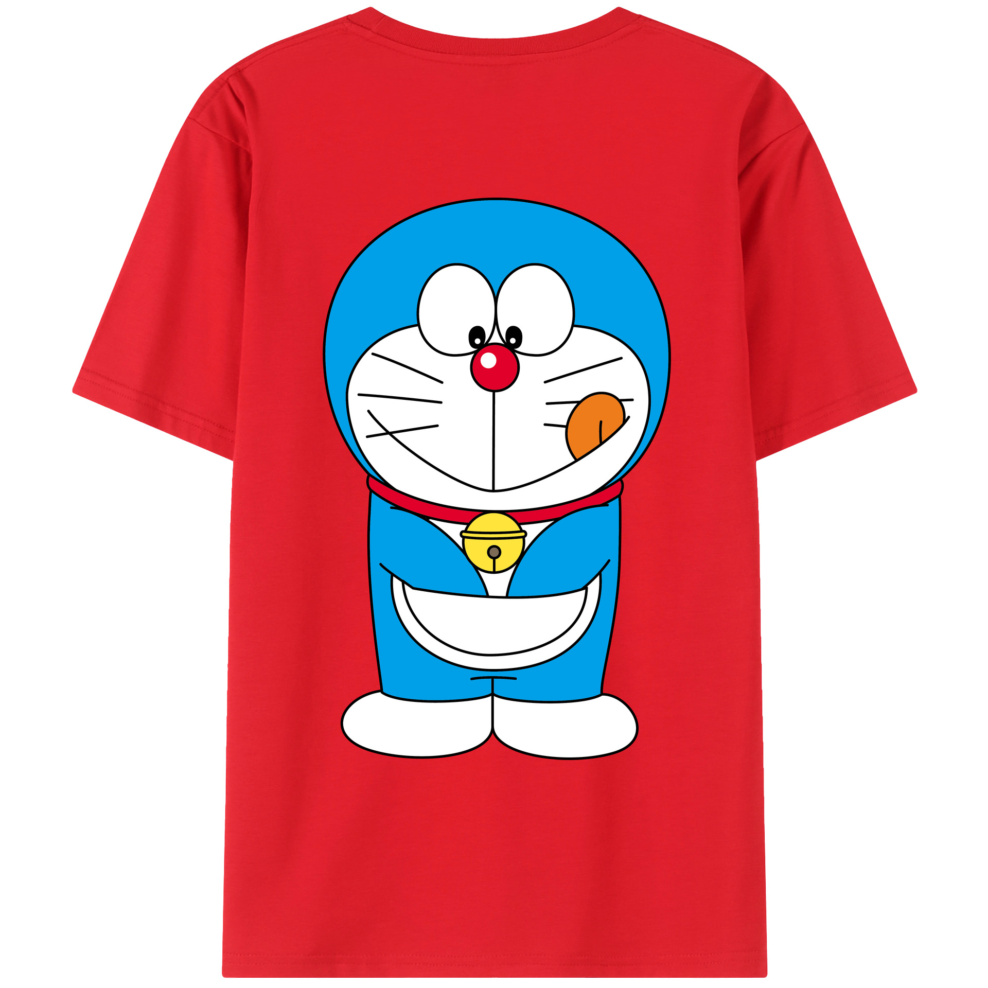 （画像用） ドラえもん Doraemon レディース半袖Tシャツ(バックプリント)
