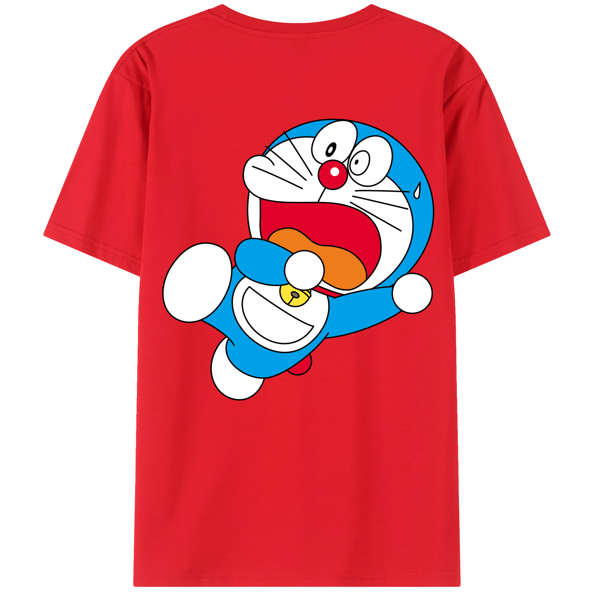 （画像用） ドラえもん Doraemon レディース半袖Tシャツ(バックプリント)