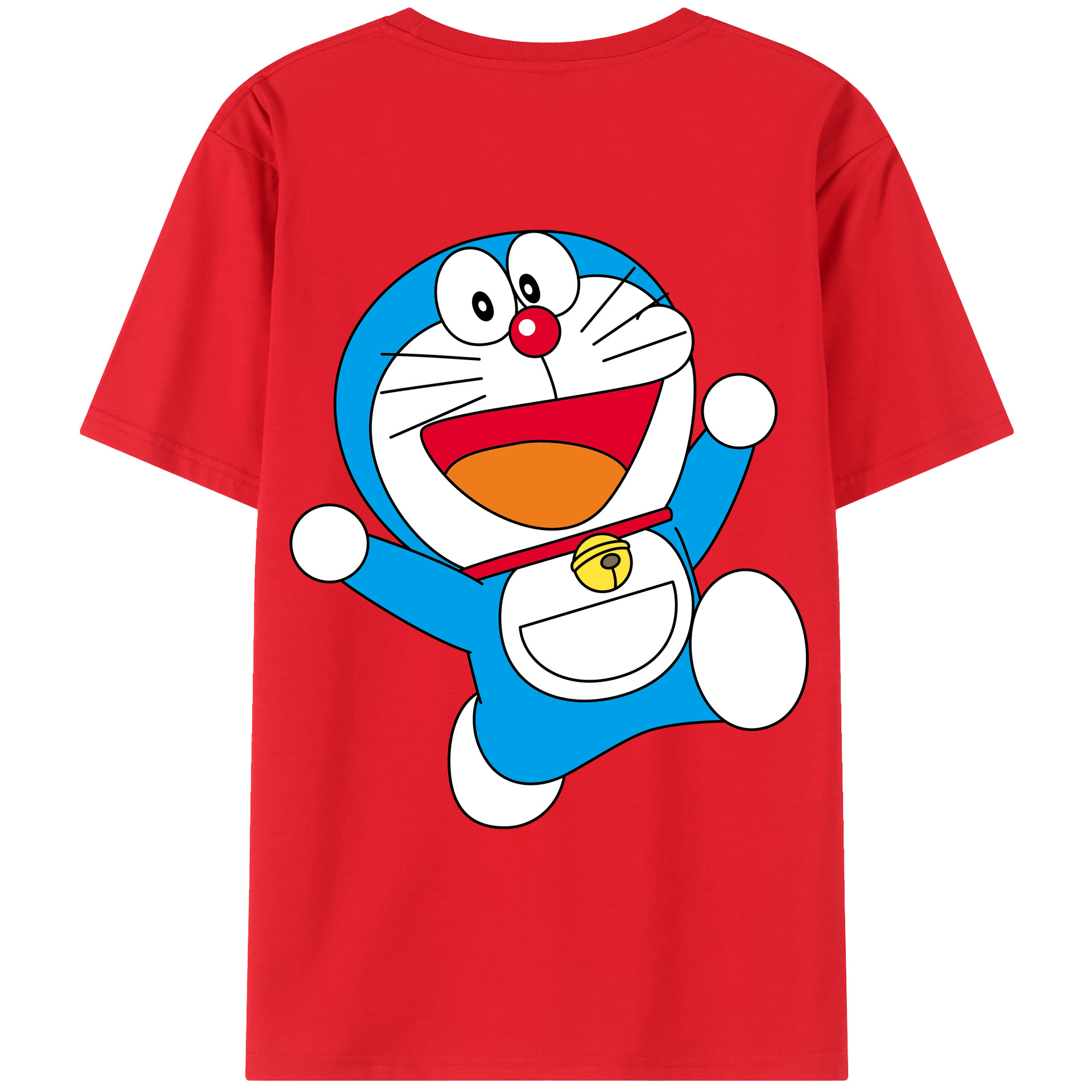 （画像用） ドラえもん Doraemon レディース半袖Tシャツ(バックプリント)