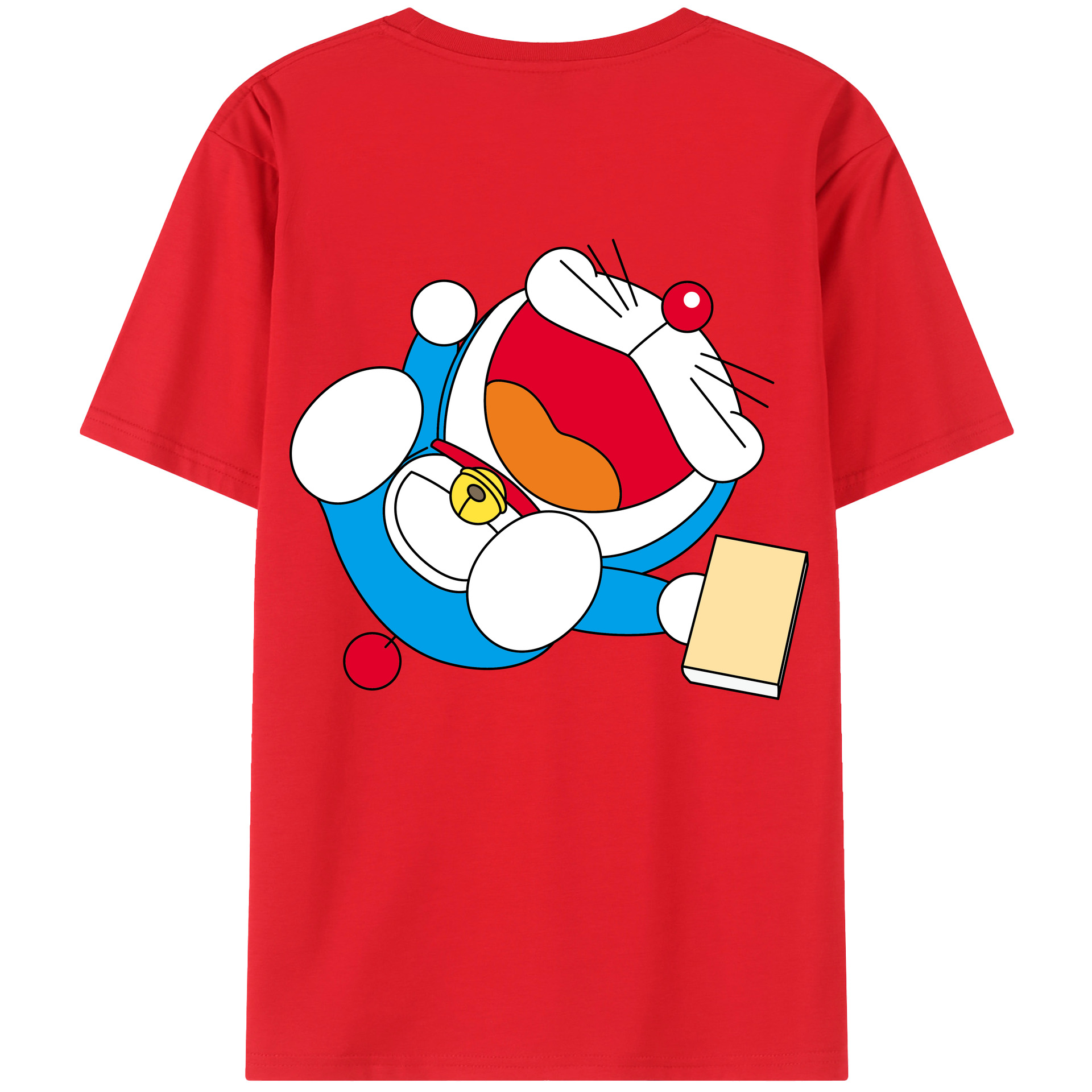 （画像用） ドラえもん Doraemon レディース半袖Tシャツ(バックプリント)