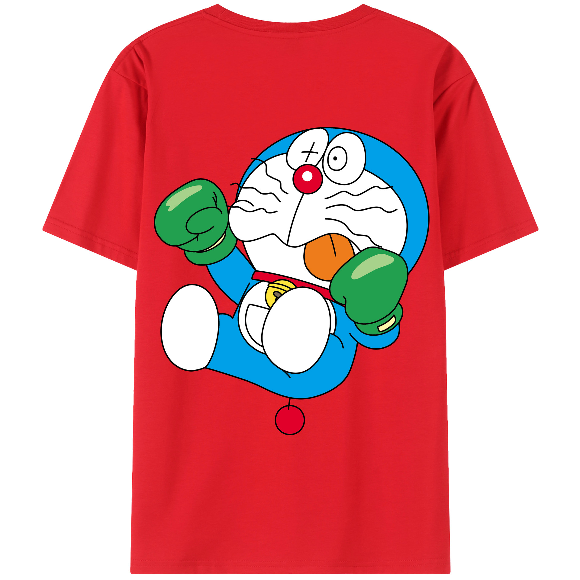 （画像用） ドラえもん Doraemon レディース半袖Tシャツ(バックプリント)