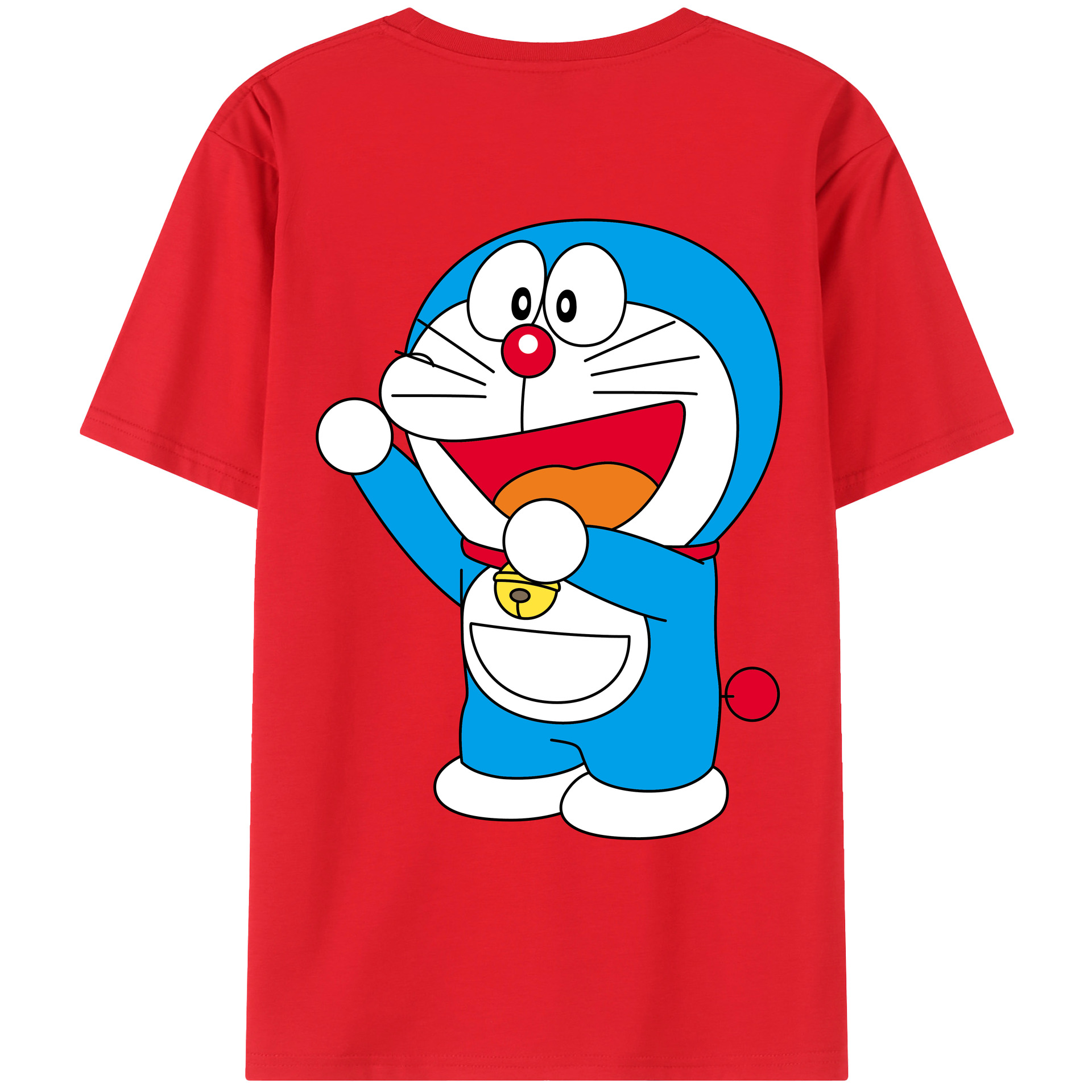 （画像用） ドラえもん Doraemon レディース半袖Tシャツ(バックプリント)