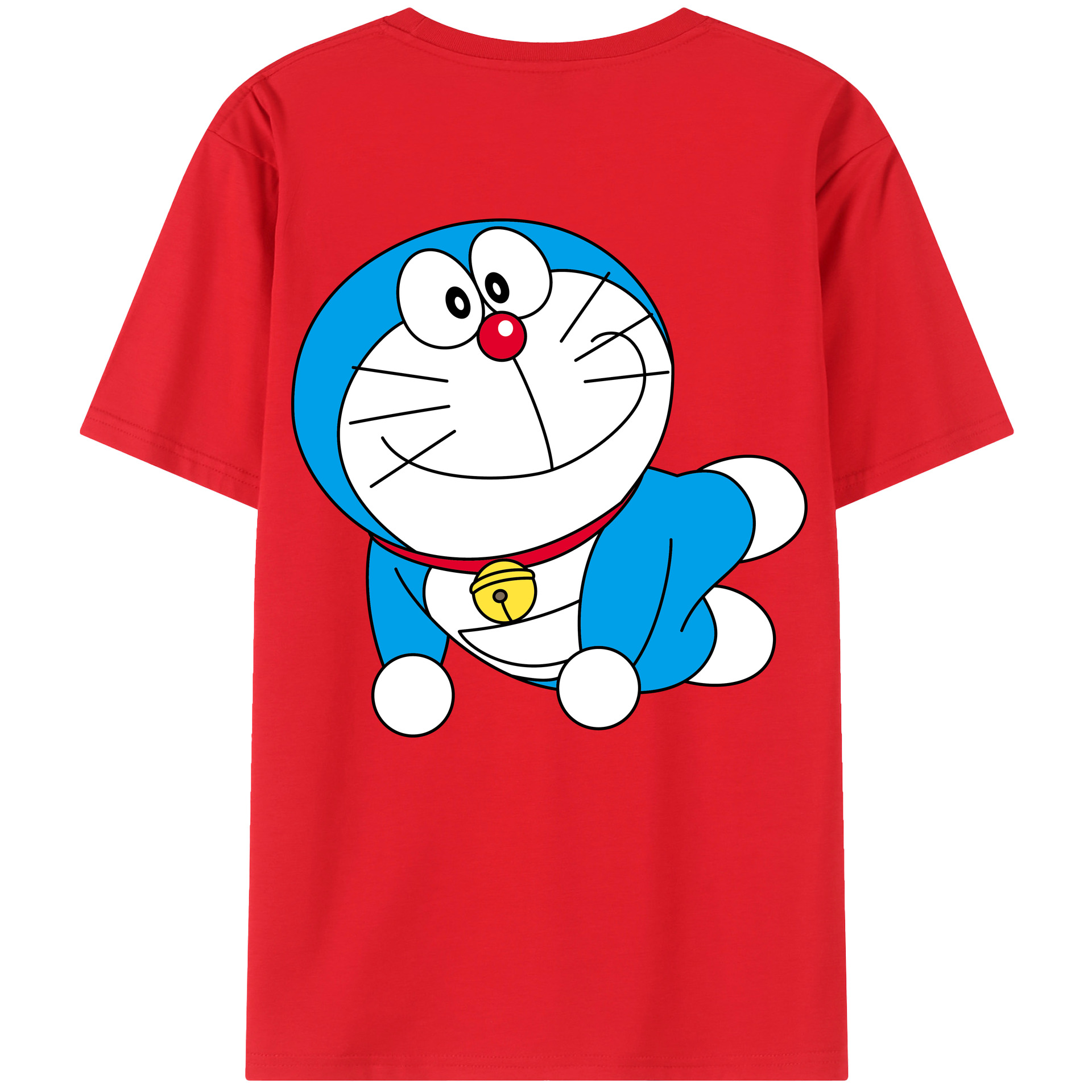 （画像用） ドラえもん Doraemon レディース半袖Tシャツ(バックプリント)