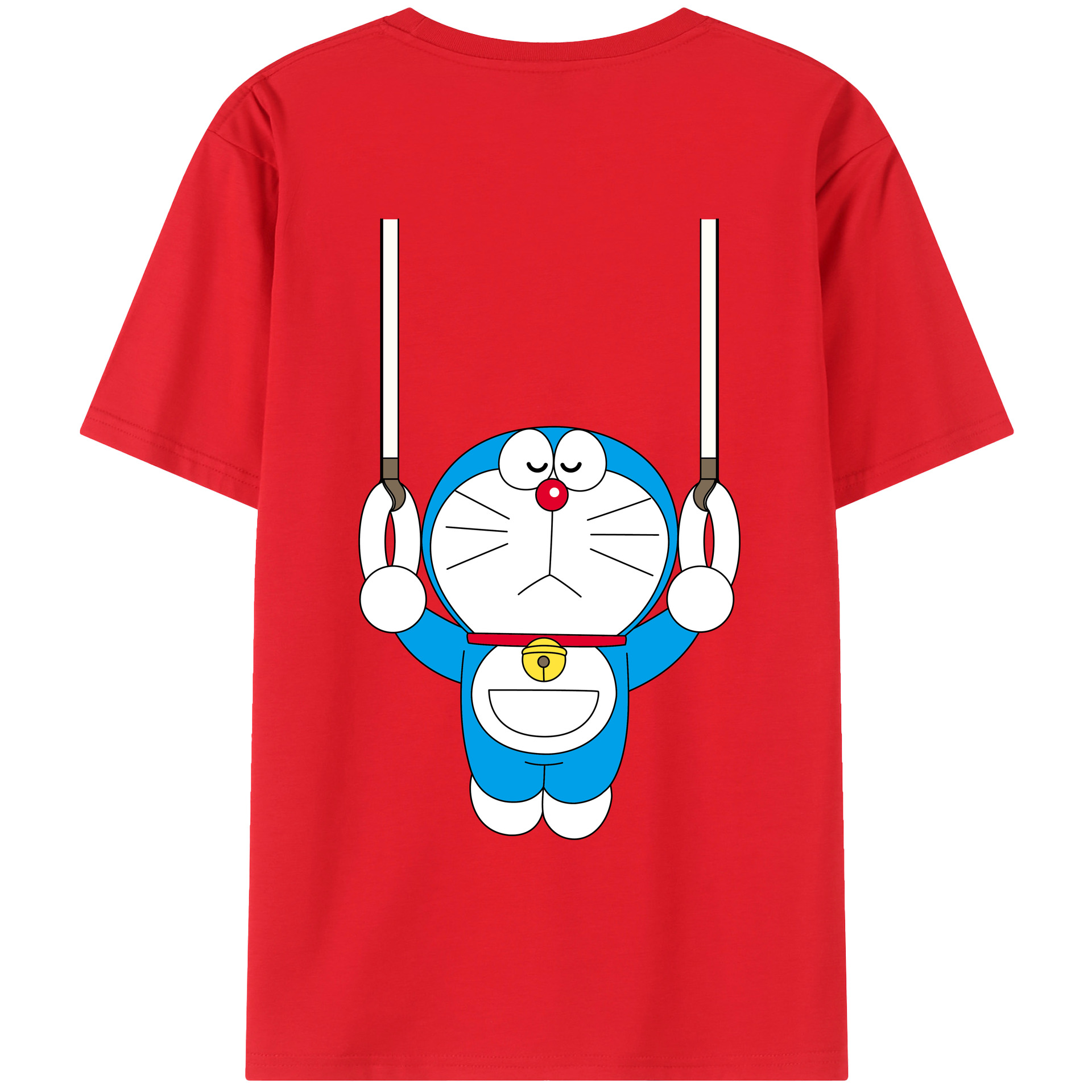 （画像用） ドラえもん Doraemon レディース半袖Tシャツ(バックプリント)
