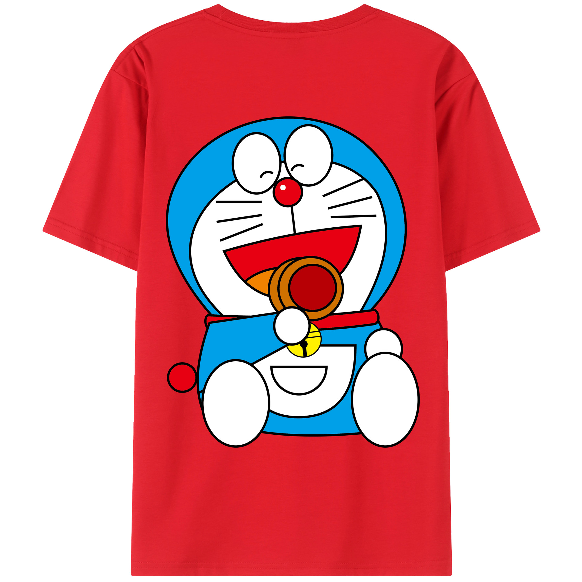 （画像用） ドラえもん Doraemon レディース半袖Tシャツ(バックプリント)
