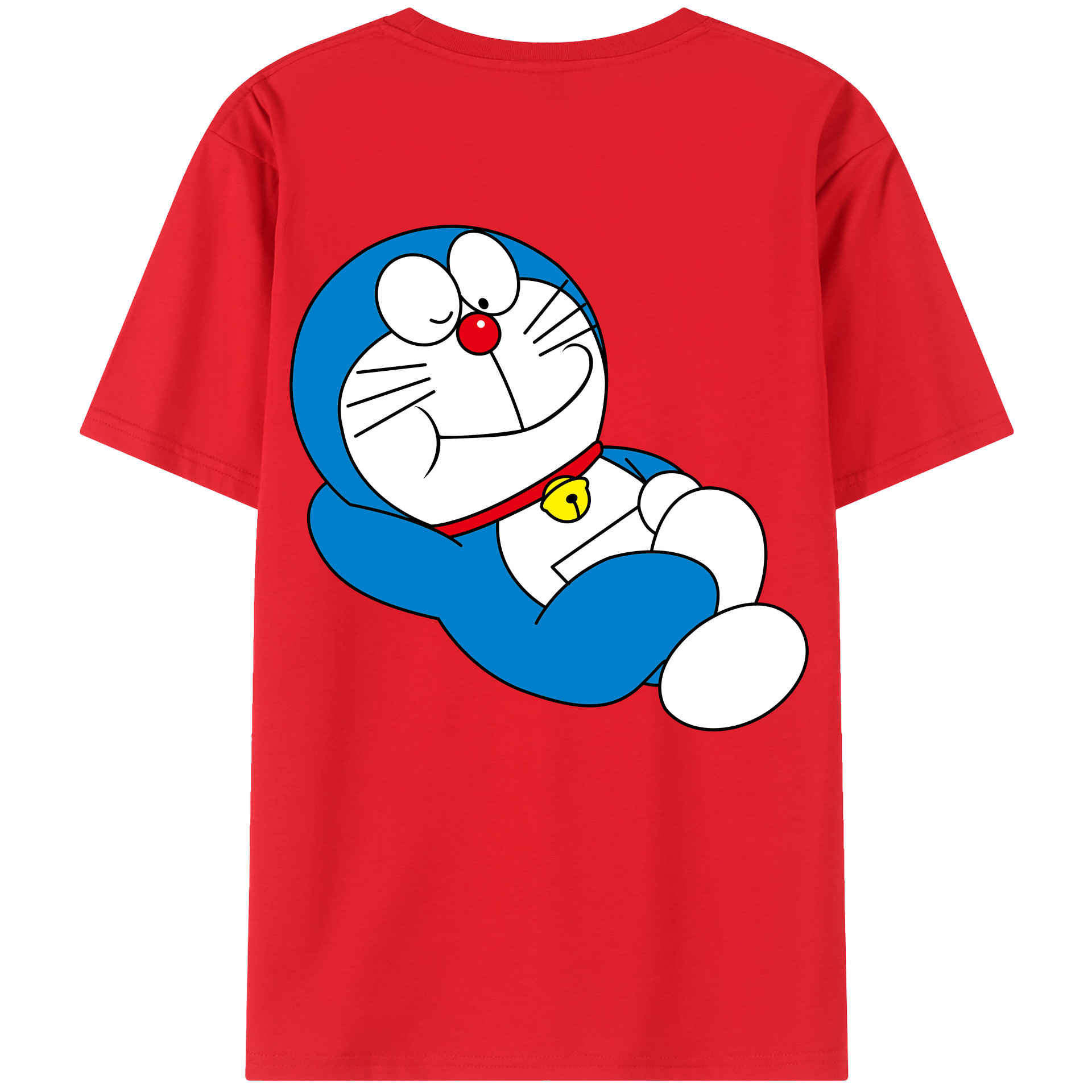 （画像用） ドラえもん Doraemon レディース半袖Tシャツ(バックプリント)
