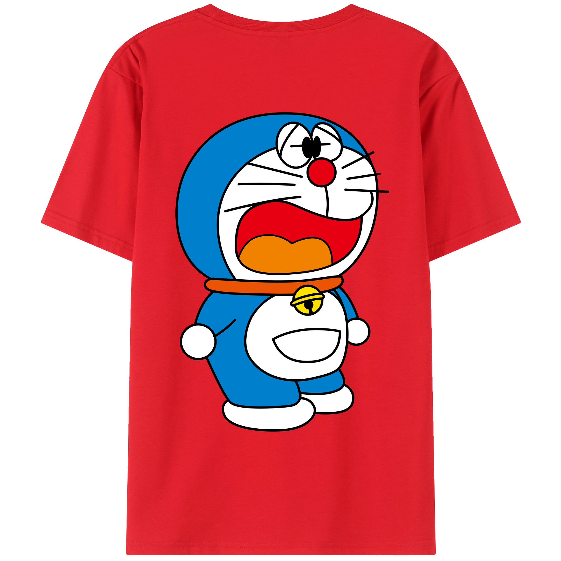 （画像用） ドラえもん Doraemon レディース半袖Tシャツ(バックプリント)