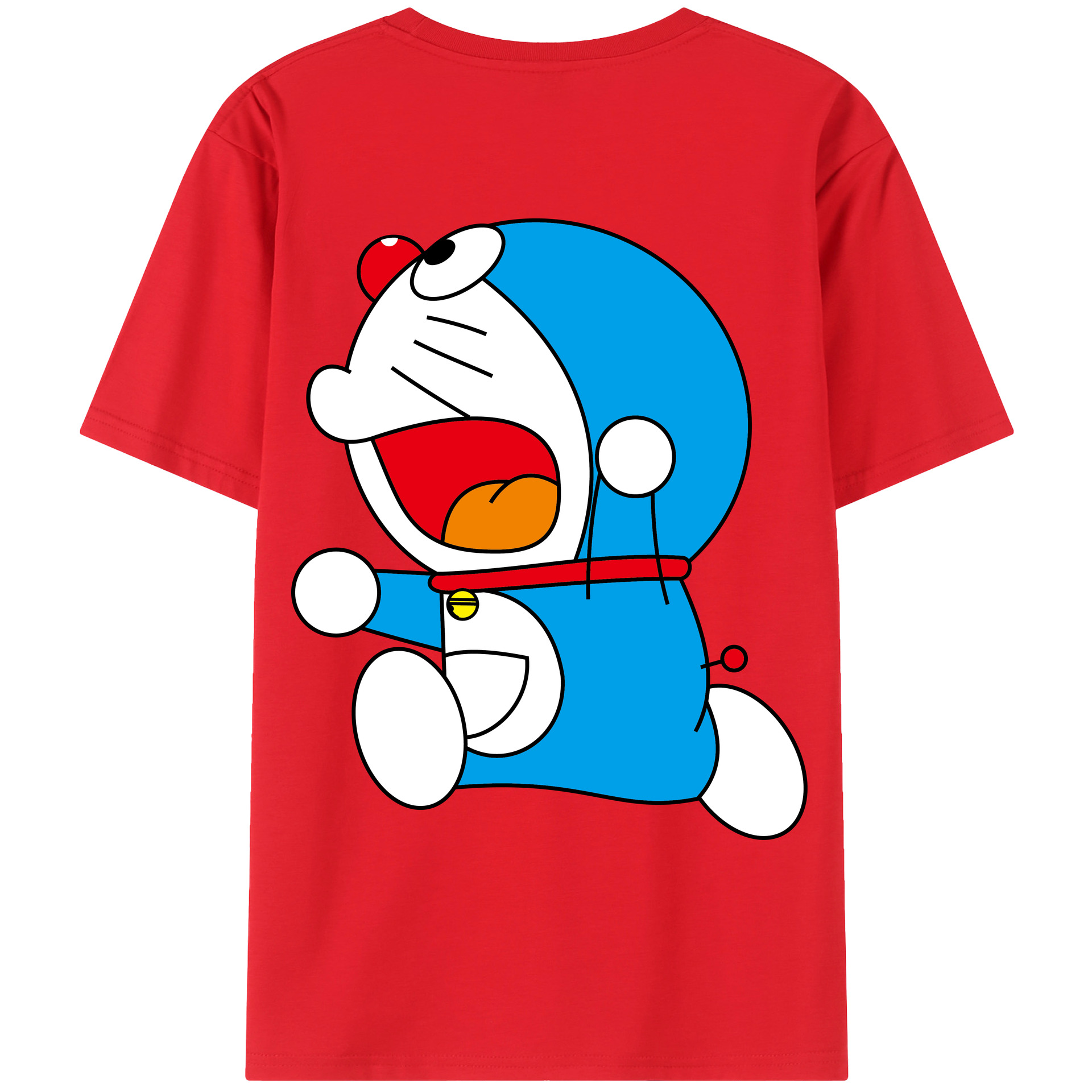 （画像用） ドラえもん Doraemon レディース半袖Tシャツ(バックプリント)