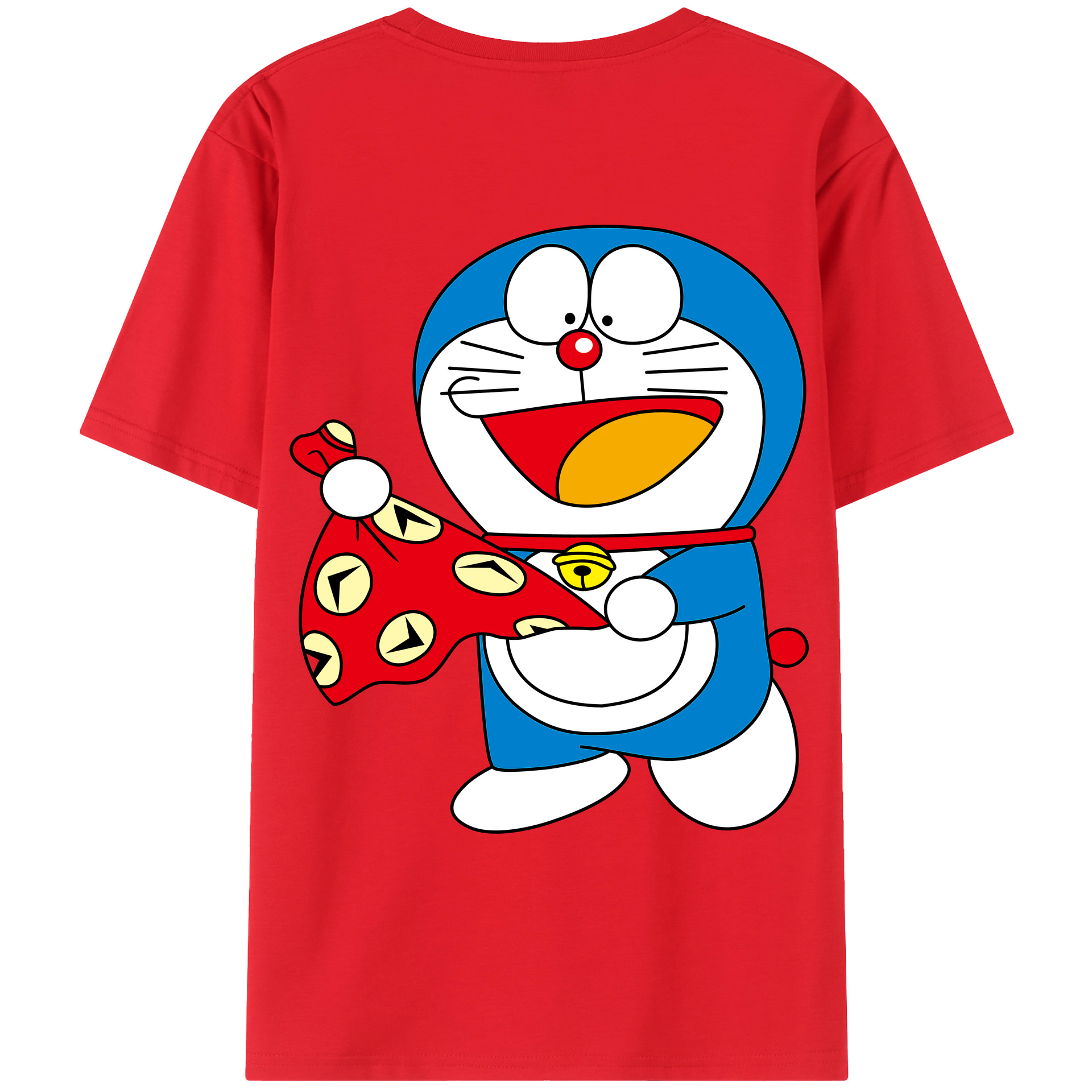 （画像用） ドラえもん Doraemon レディース半袖Tシャツ(バックプリント)