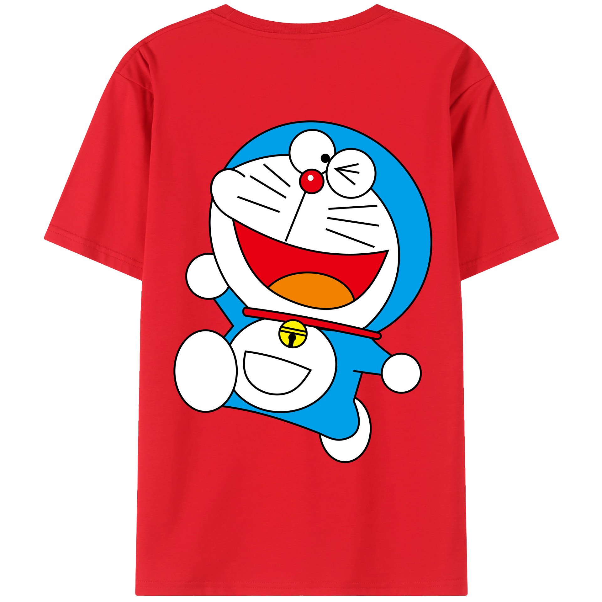 （画像用） ドラえもん Doraemon レディース半袖Tシャツ(バックプリント)