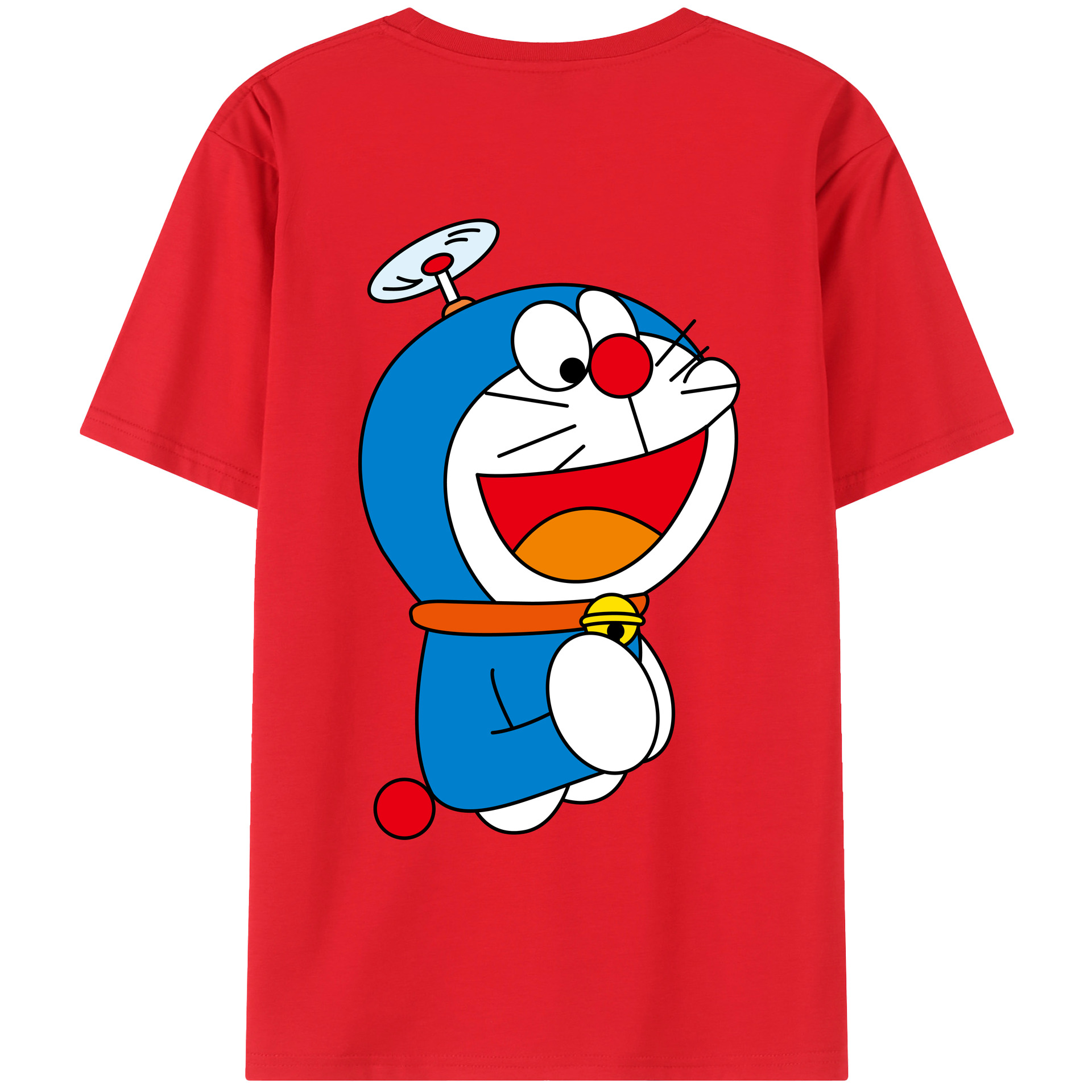 （画像用） ドラえもん Doraemon レディース半袖Tシャツ(バックプリント)