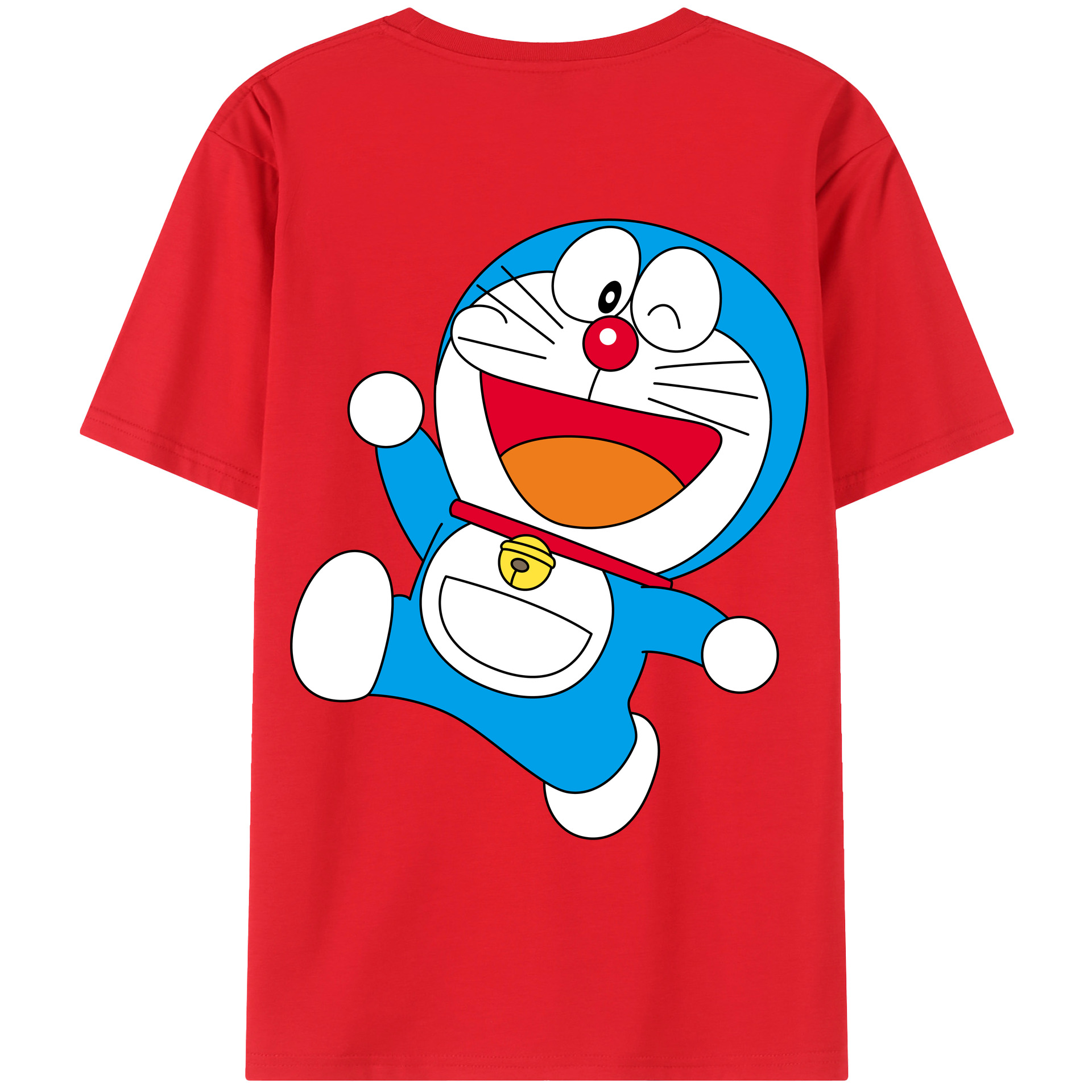 （画像用） ドラえもん Doraemon レディース半袖Tシャツ(バックプリント)