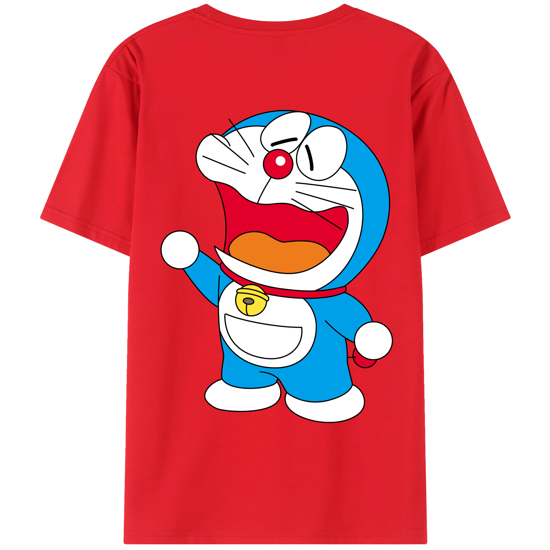 （画像用） ドラえもん Doraemon レディース半袖Tシャツ(バックプリント)