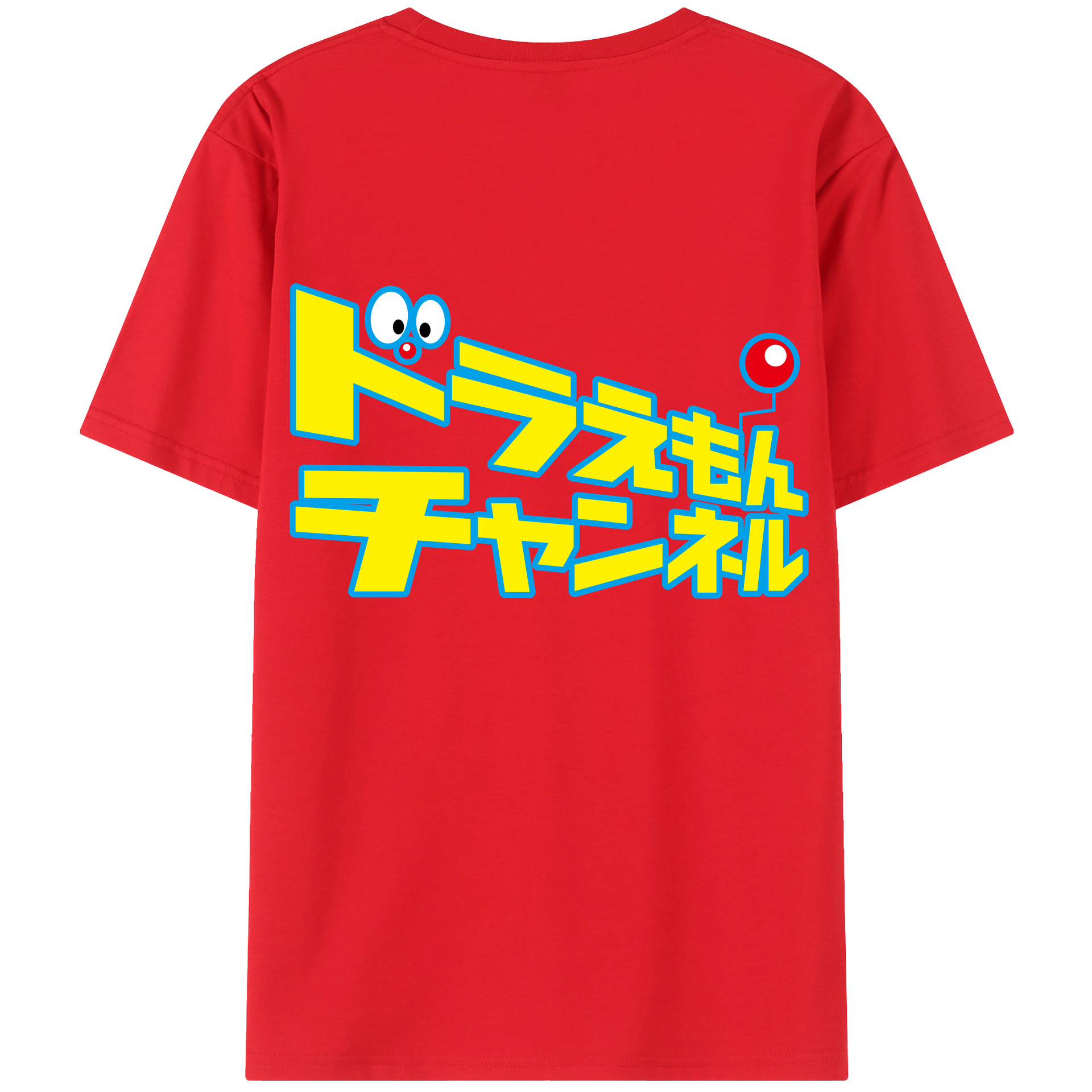 （画像用） ドラえもん Doraemon レディース半袖Tシャツ(バックプリント)
