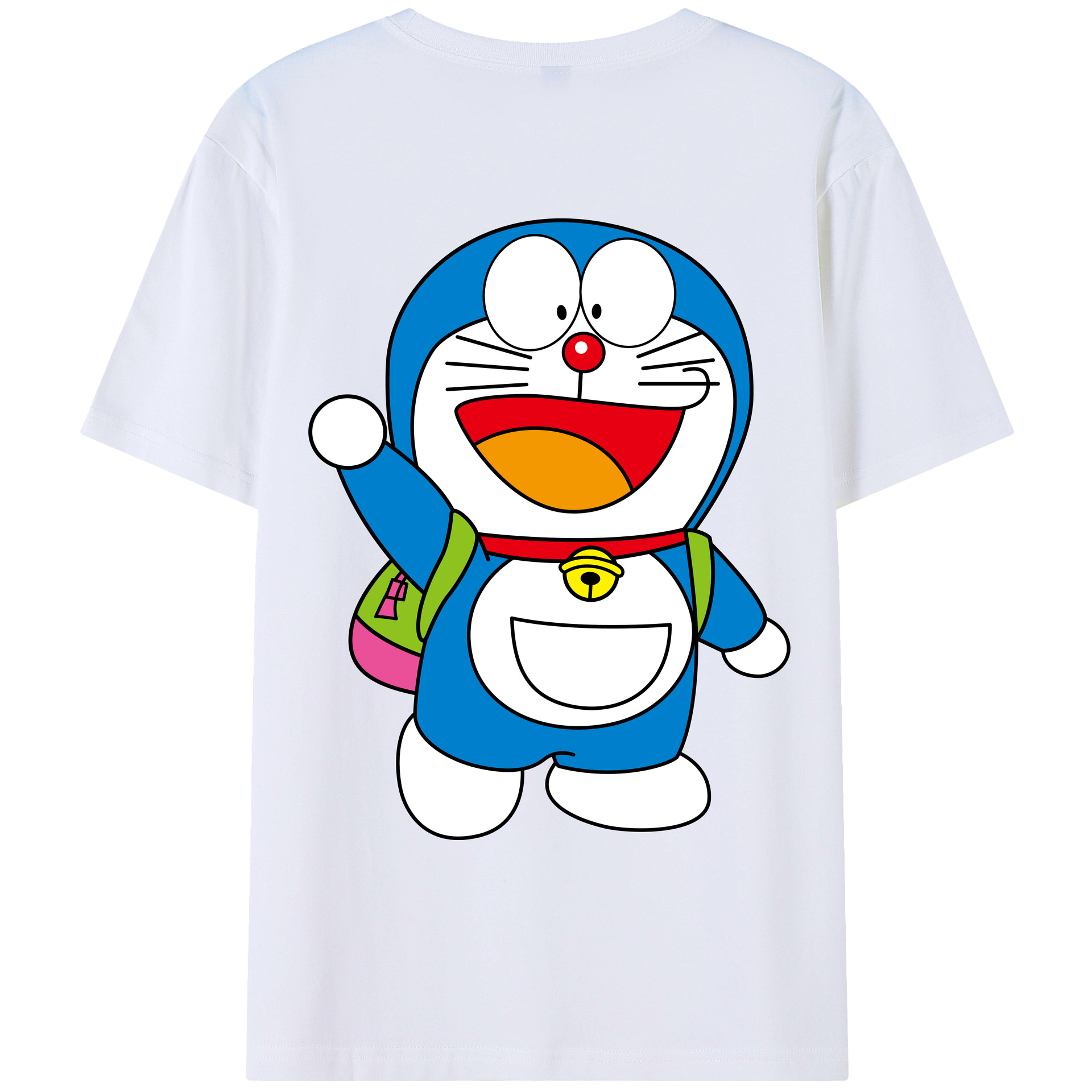 （画像用） ドラえもん Doraemon レディース半袖Tシャツ(バックプリント)