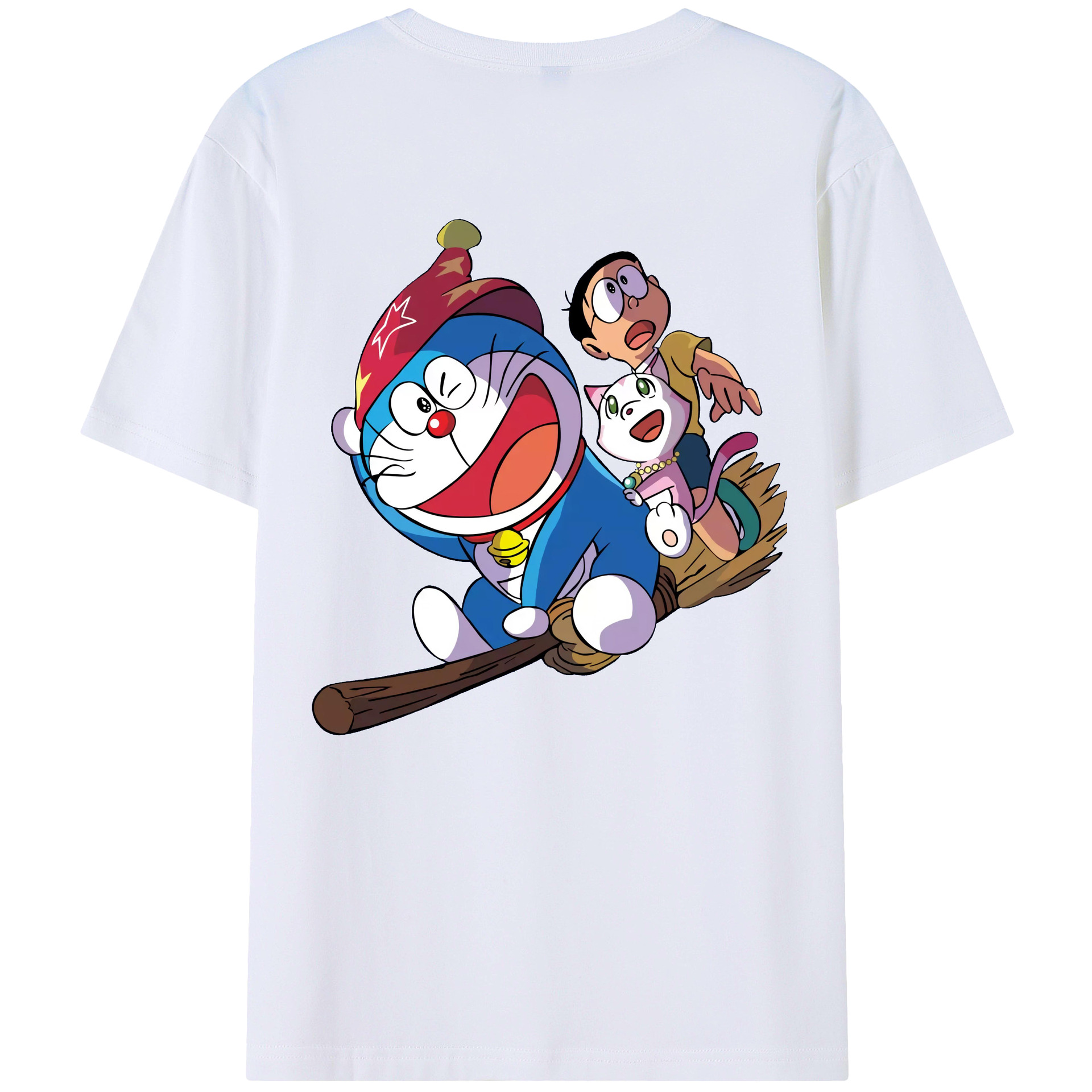 （画像用） ドラえもん Doraemon レディース半袖Tシャツ(バックプリント)