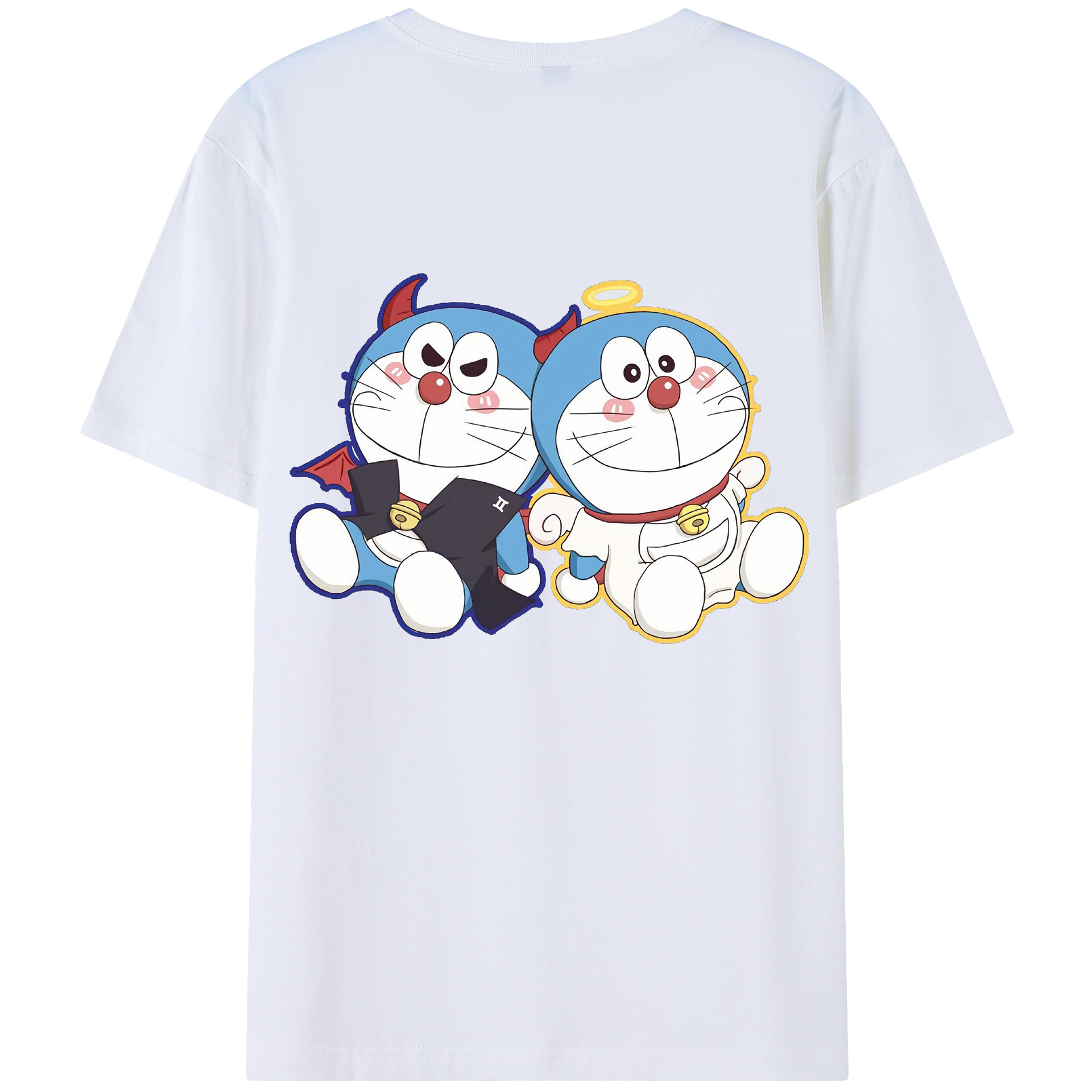 （画像用） ドラえもん Doraemon レディース半袖Tシャツ(バックプリント)