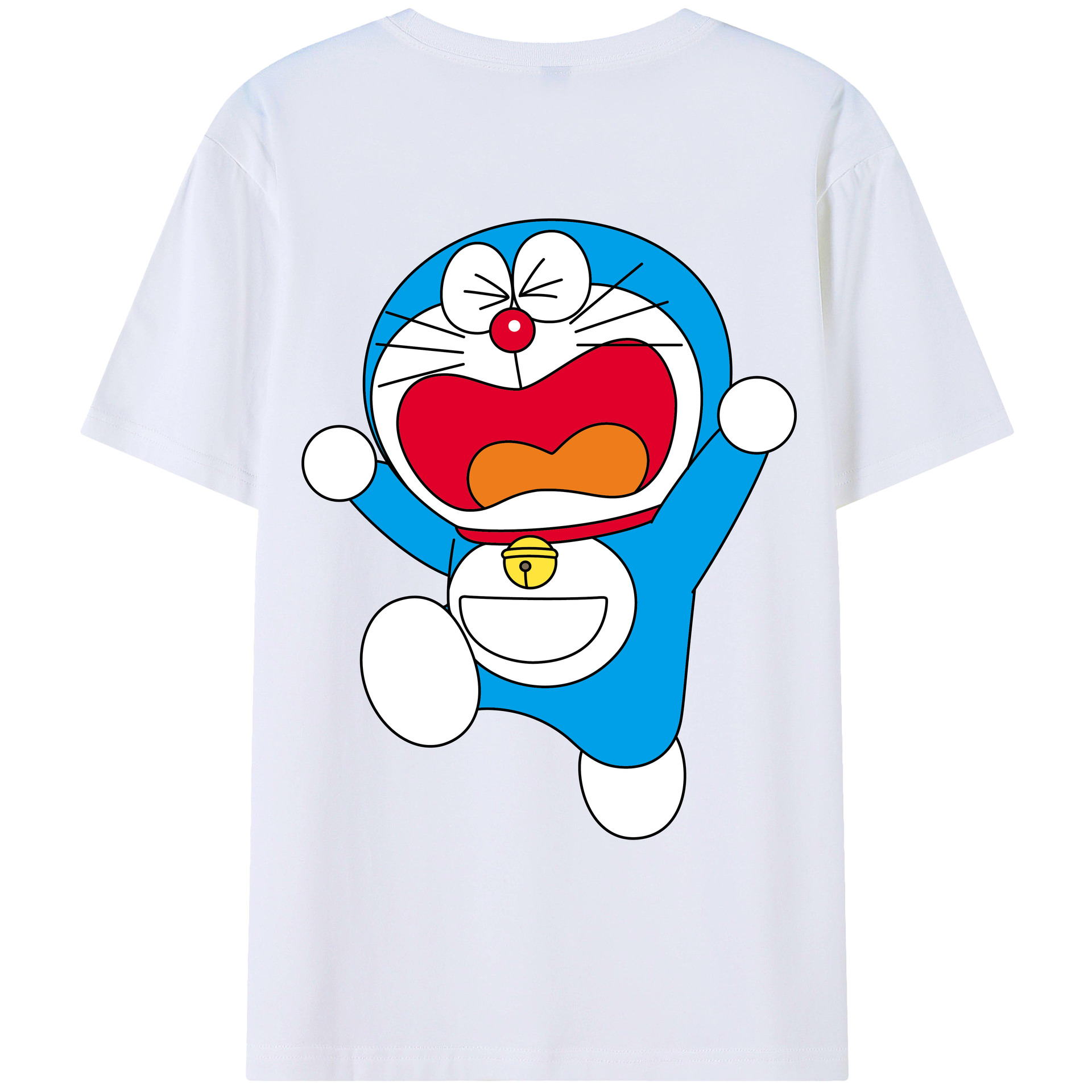 （画像用） ドラえもん Doraemon レディース半袖Tシャツ(バックプリント)