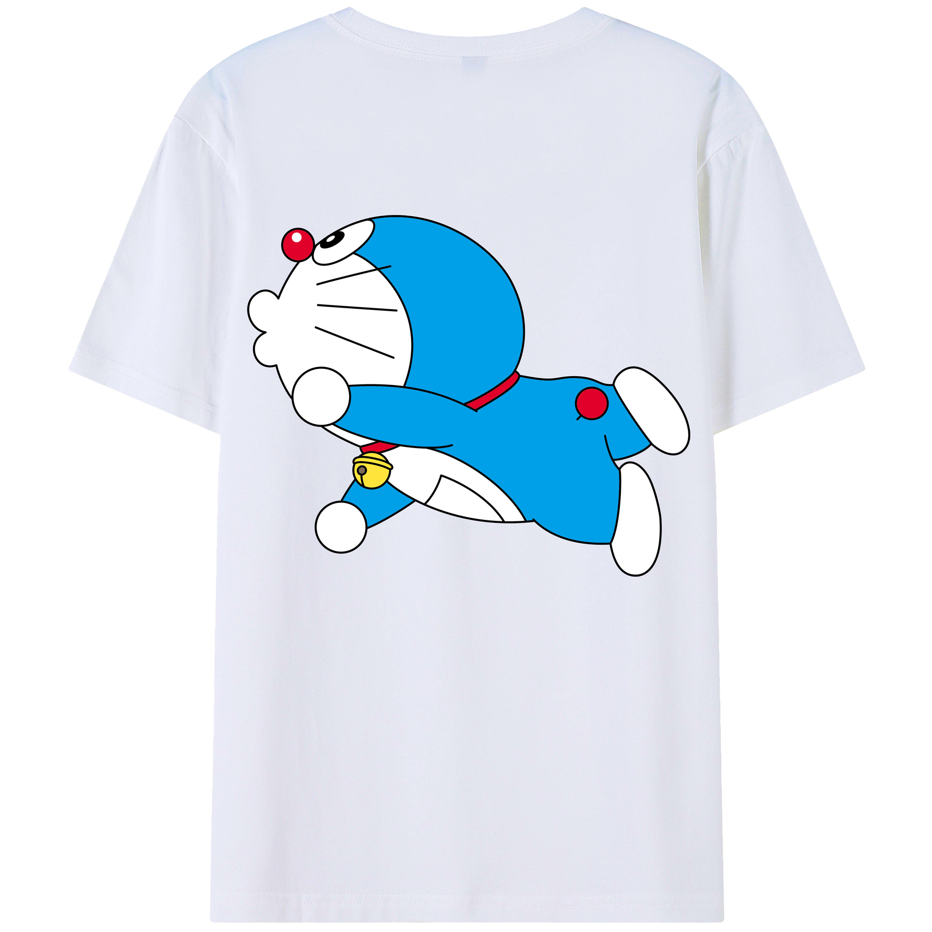 （画像用） ドラえもん Doraemon レディース半袖Tシャツ(バックプリント)