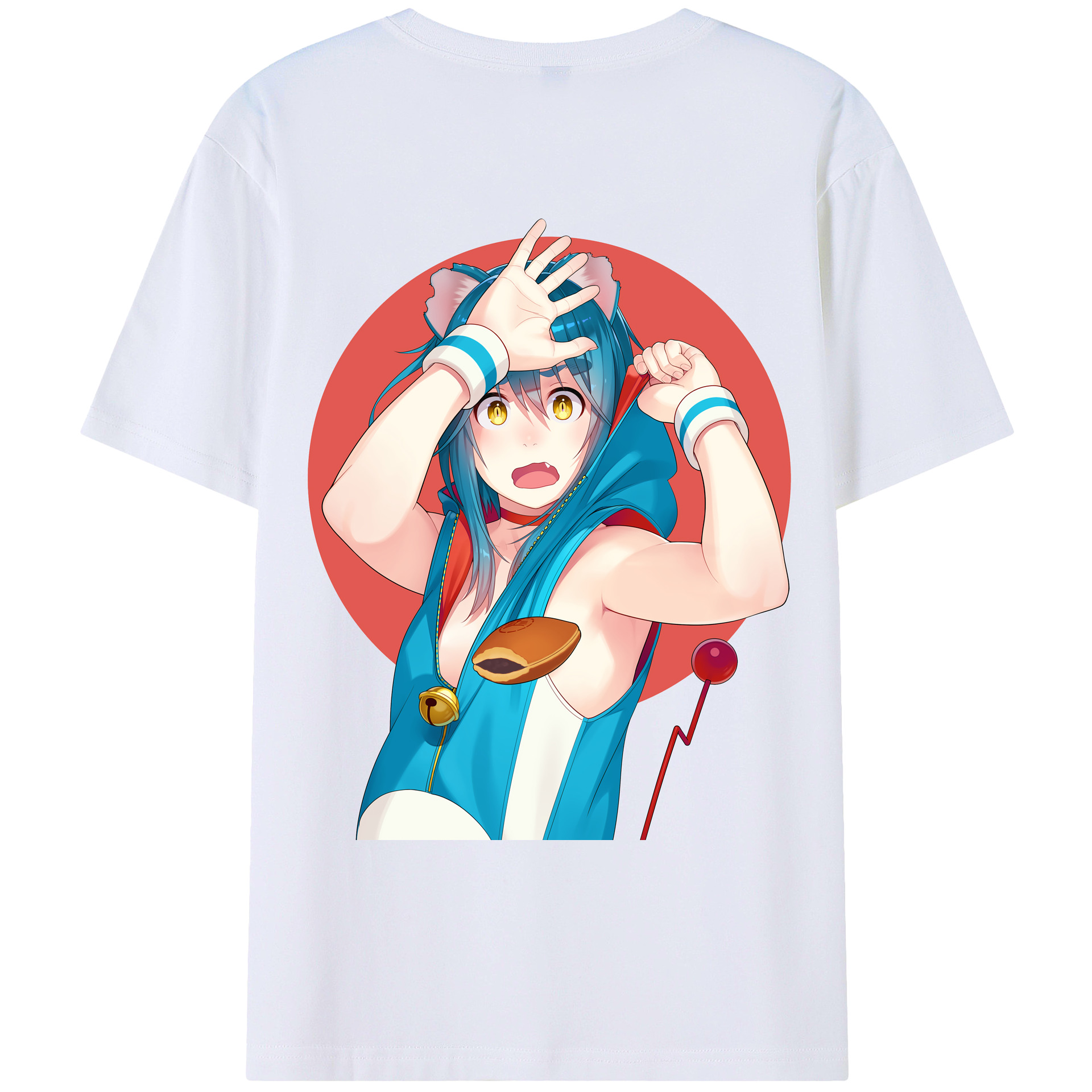 （画像用） ドラえもん Doraemon レディース半袖Tシャツ(バックプリント)