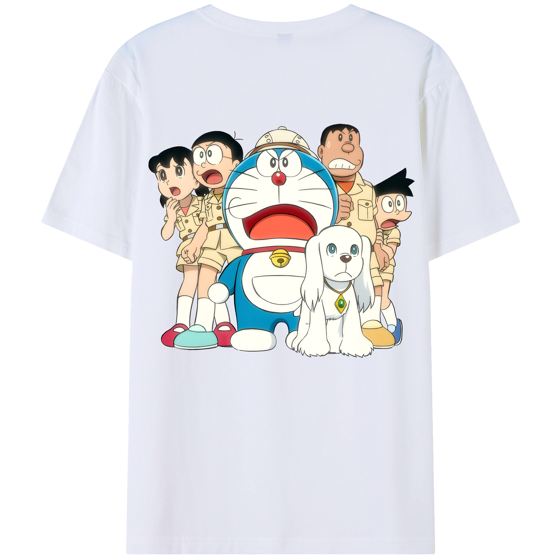 （画像用） ドラえもん Doraemon レディース半袖Tシャツ(バックプリント)