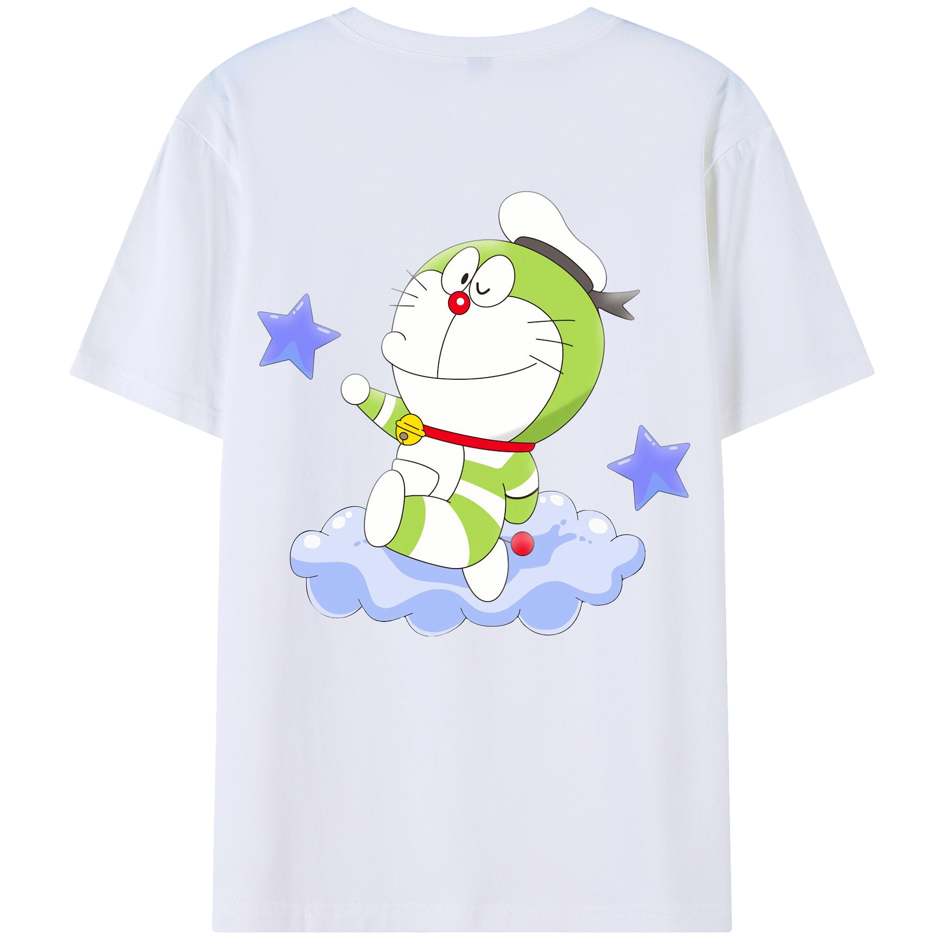 （画像用） ドラえもん Doraemon レディース半袖Tシャツ(バックプリント)