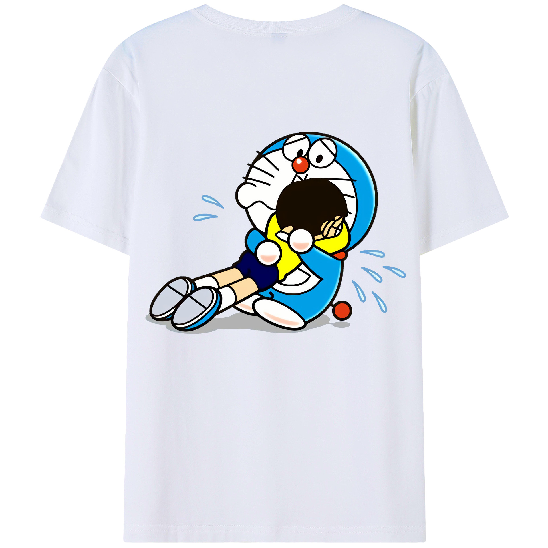 （画像用） ドラえもん Doraemon レディース半袖Tシャツ(バックプリント)