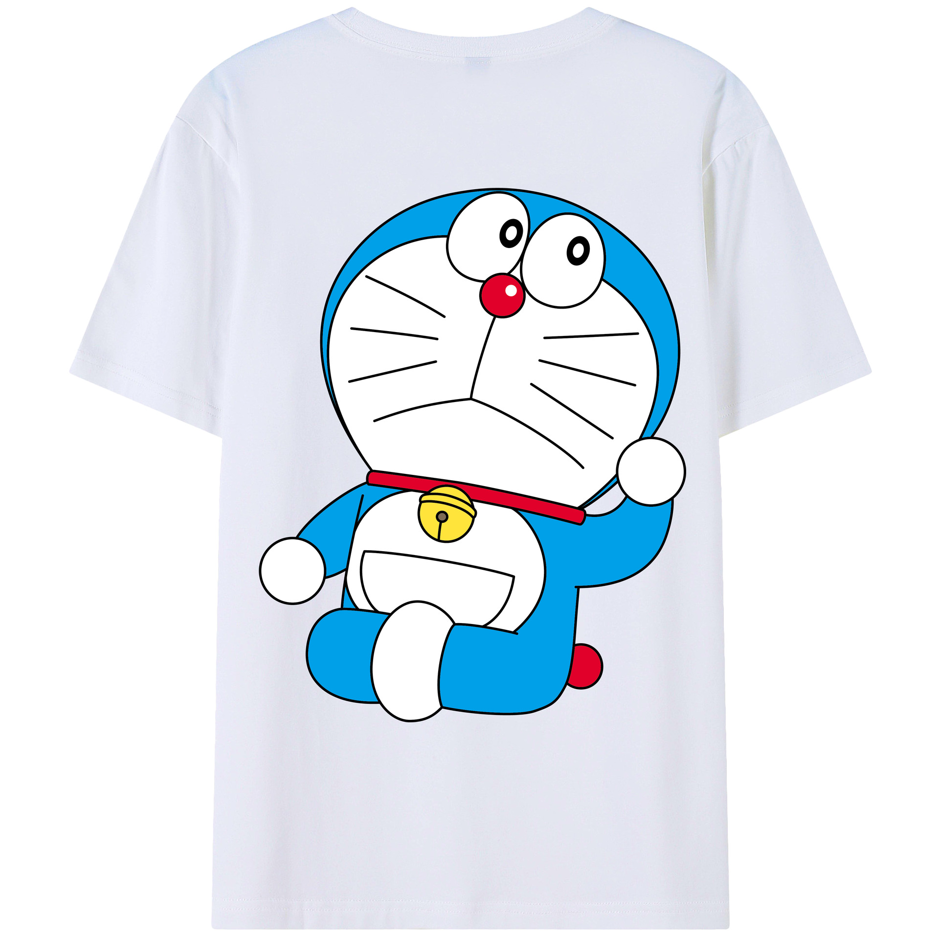 （画像用） ドラえもん Doraemon レディース半袖Tシャツ(バックプリント)