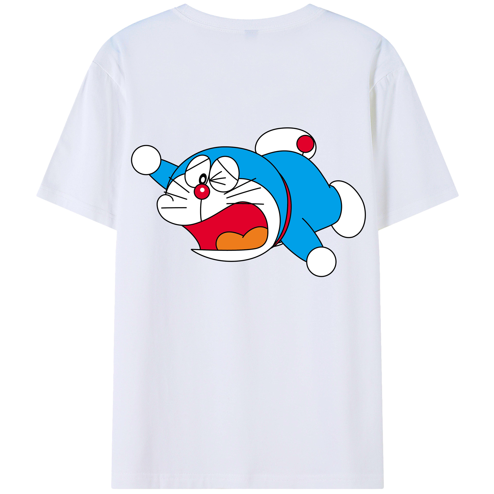 （画像用） ドラえもん Doraemon レディース半袖Tシャツ(バックプリント)
