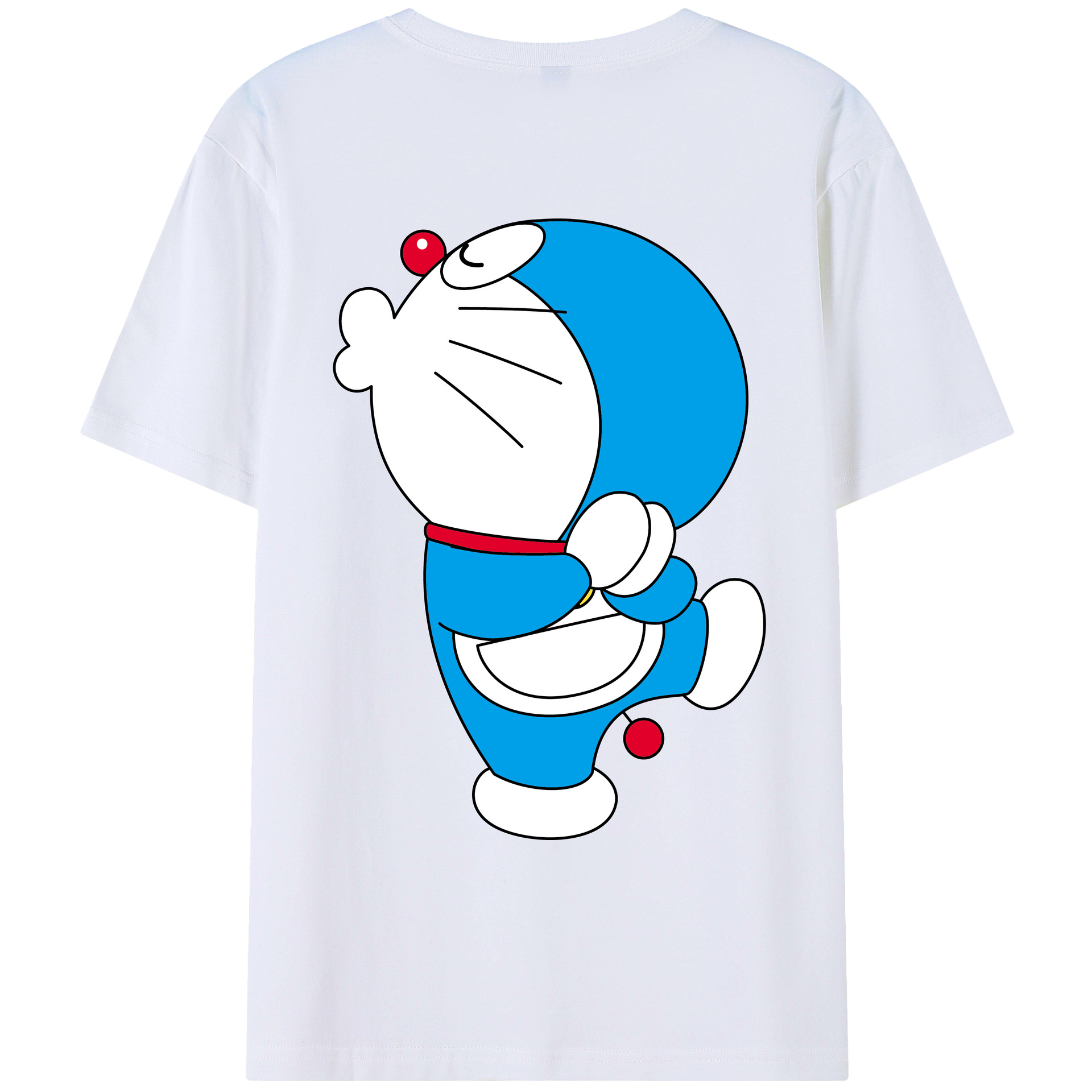 （画像用） ドラえもん Doraemon レディース半袖Tシャツ(バックプリント)