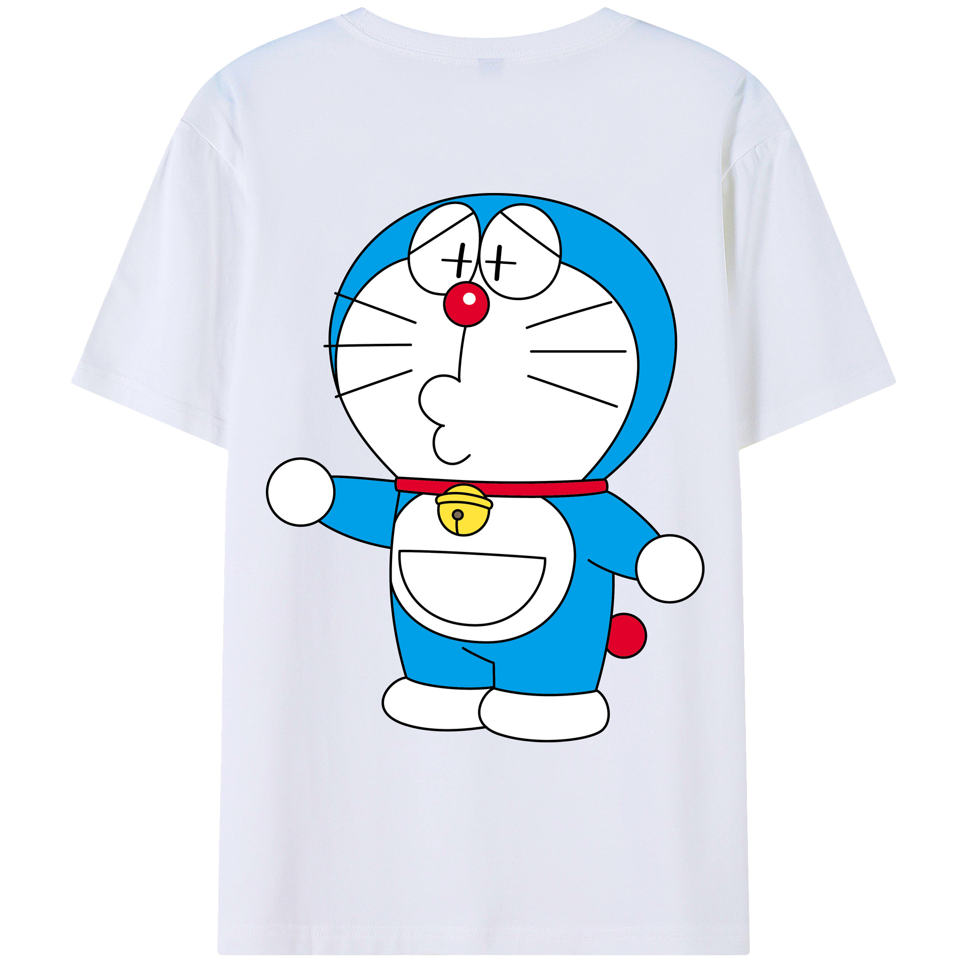 （画像用） ドラえもん Doraemon レディース半袖Tシャツ(バックプリント)