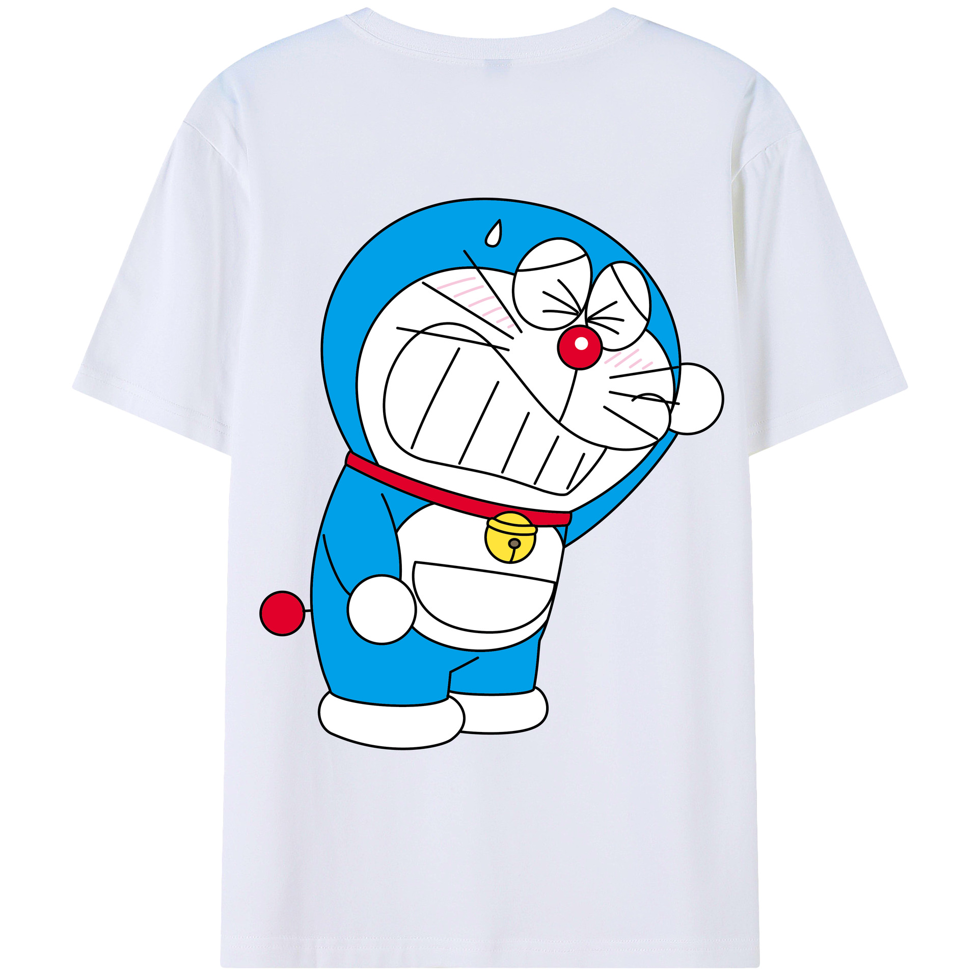 （画像用） ドラえもん Doraemon レディース半袖Tシャツ(バックプリント)