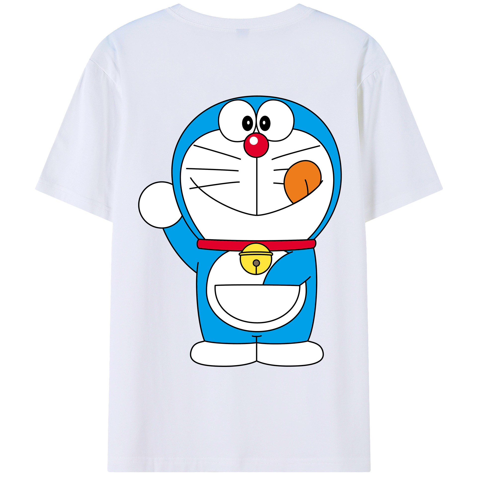 （画像用） ドラえもん Doraemon レディース半袖Tシャツ(バックプリント)