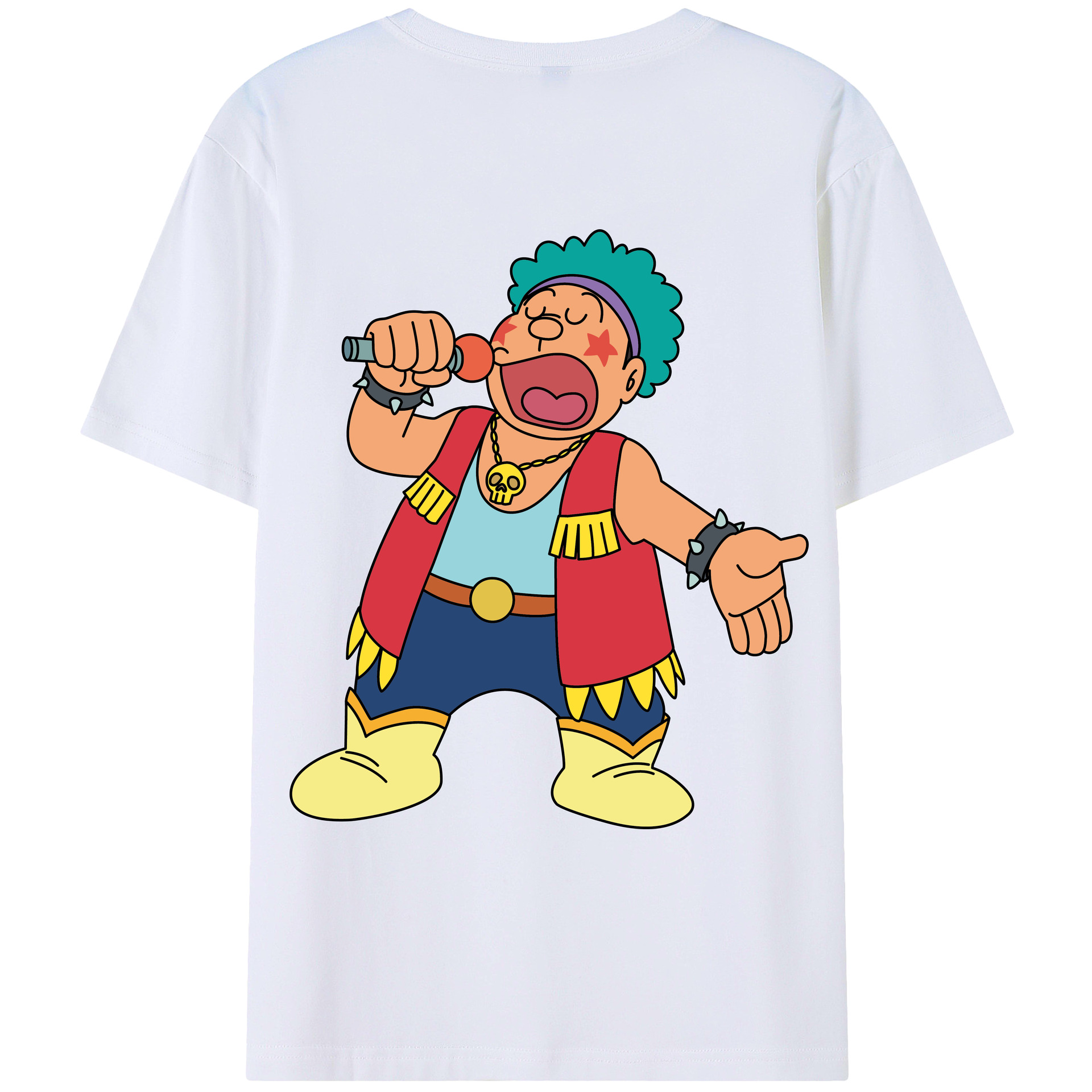 （画像用） ドラえもん 剛田武 Doraemon Gouta Takeshi レディース半袖Tシャツ(バックプリント)