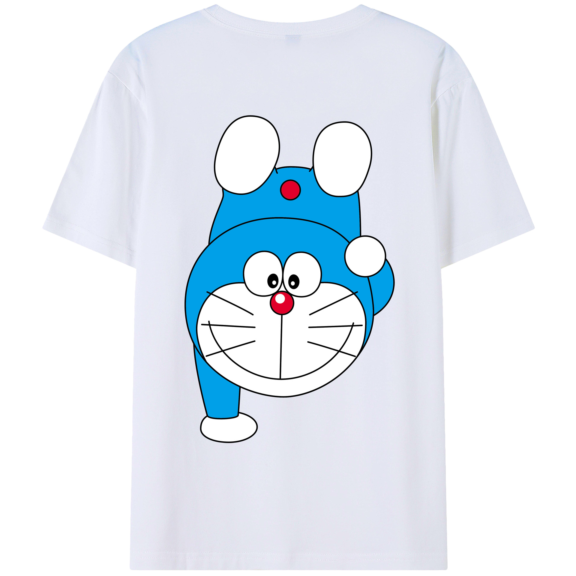 （画像用） ドラえもん Doraemon レディース半袖Tシャツ(バックプリント)