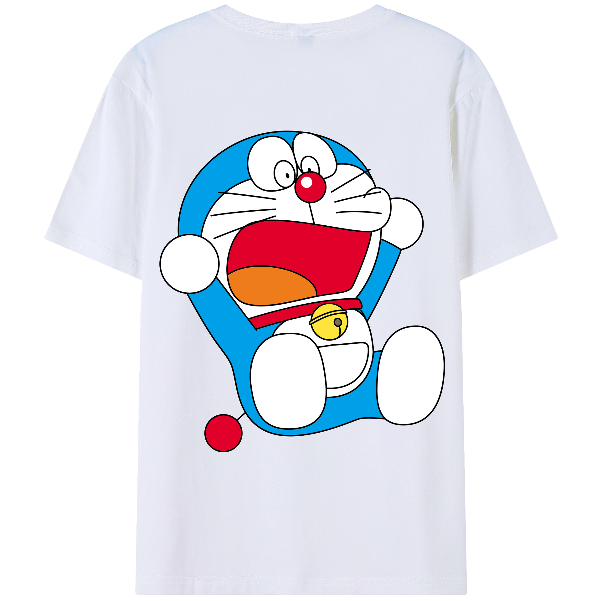 （画像用） ドラえもん Doraemon レディース半袖Tシャツ(バックプリント)