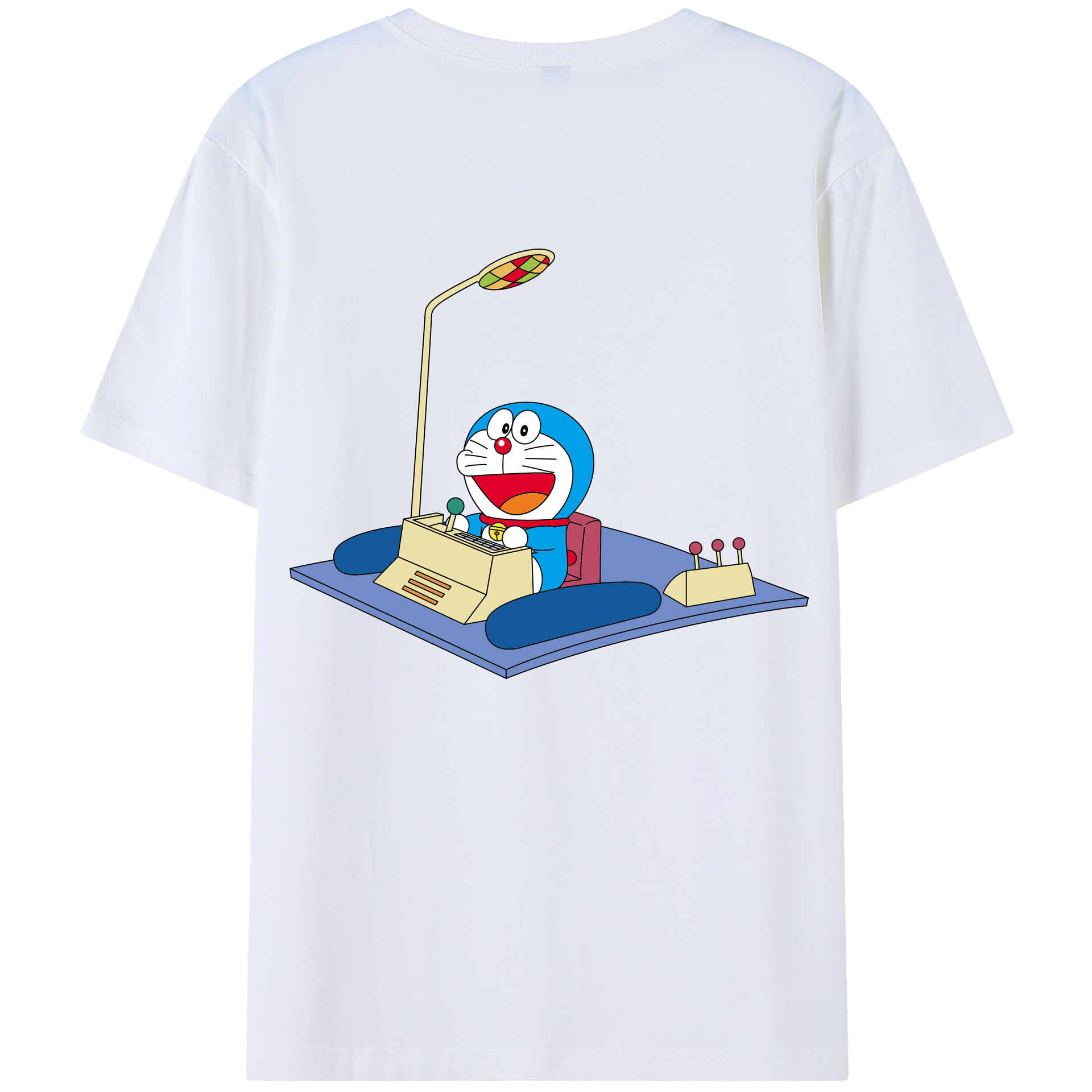 （画像用） ドラえもん Doraemon レディース半袖Tシャツ(バックプリント)