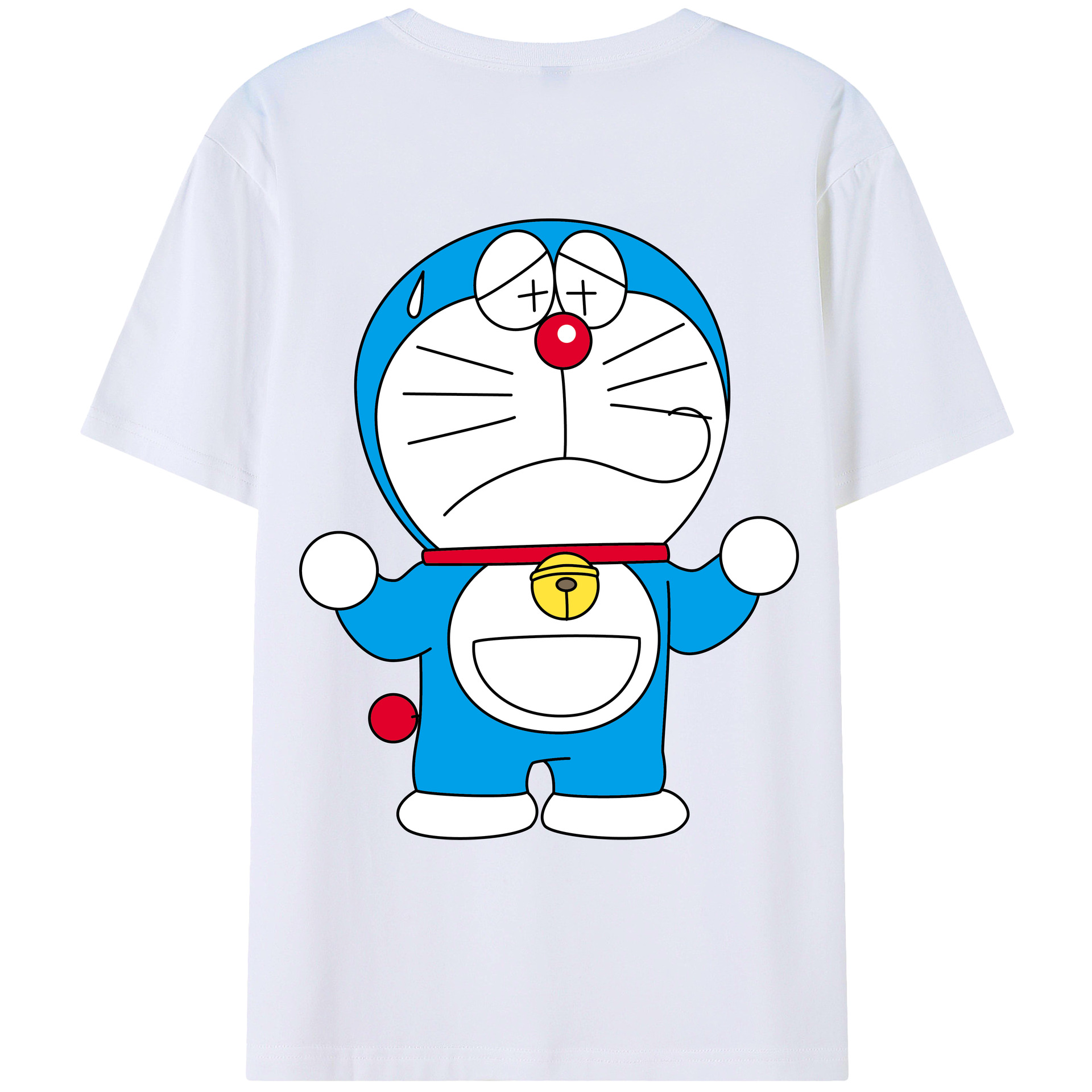 （画像用） ドラえもん Doraemon レディース半袖Tシャツ(バックプリント)