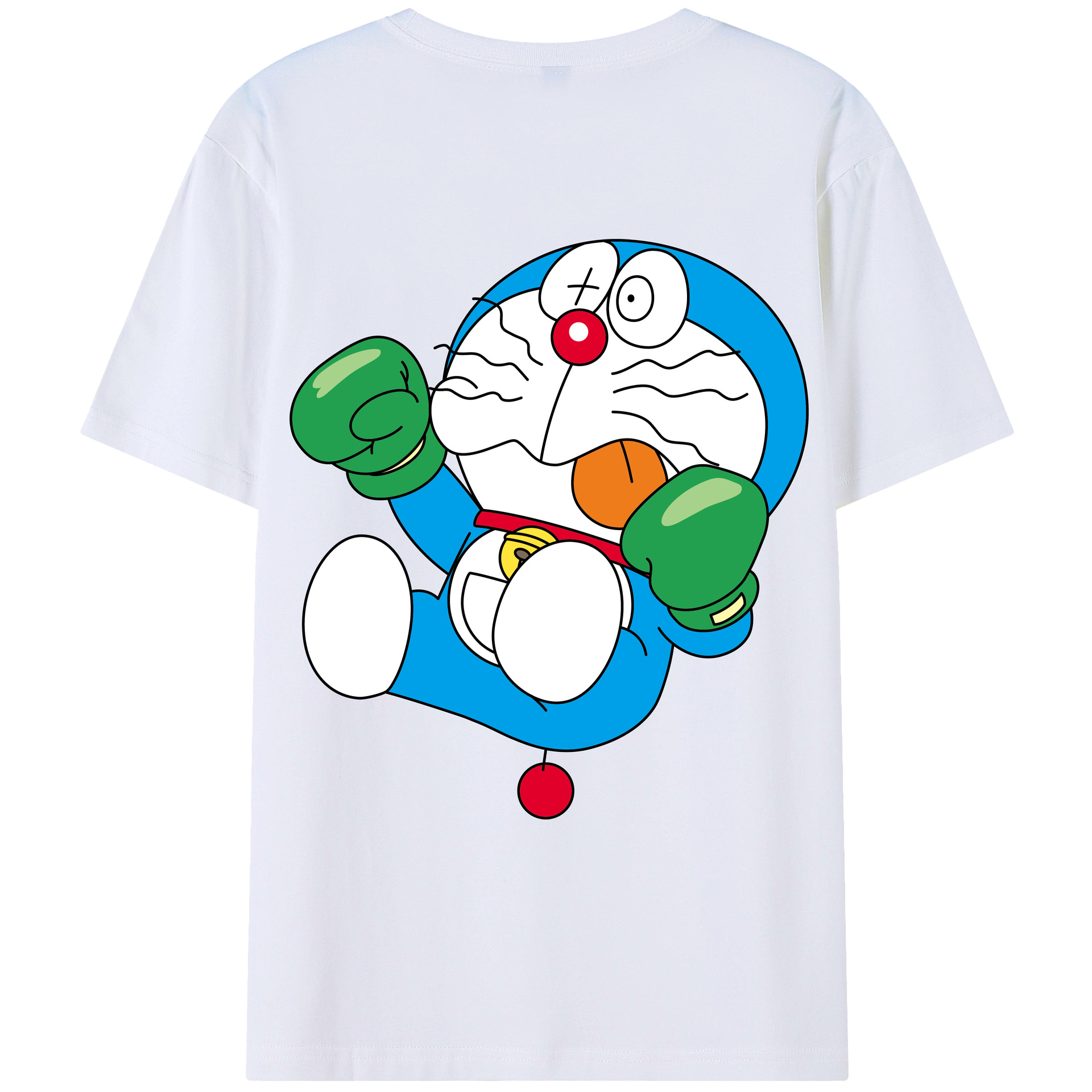 （画像用） ドラえもん Doraemon レディース半袖Tシャツ(バックプリント)