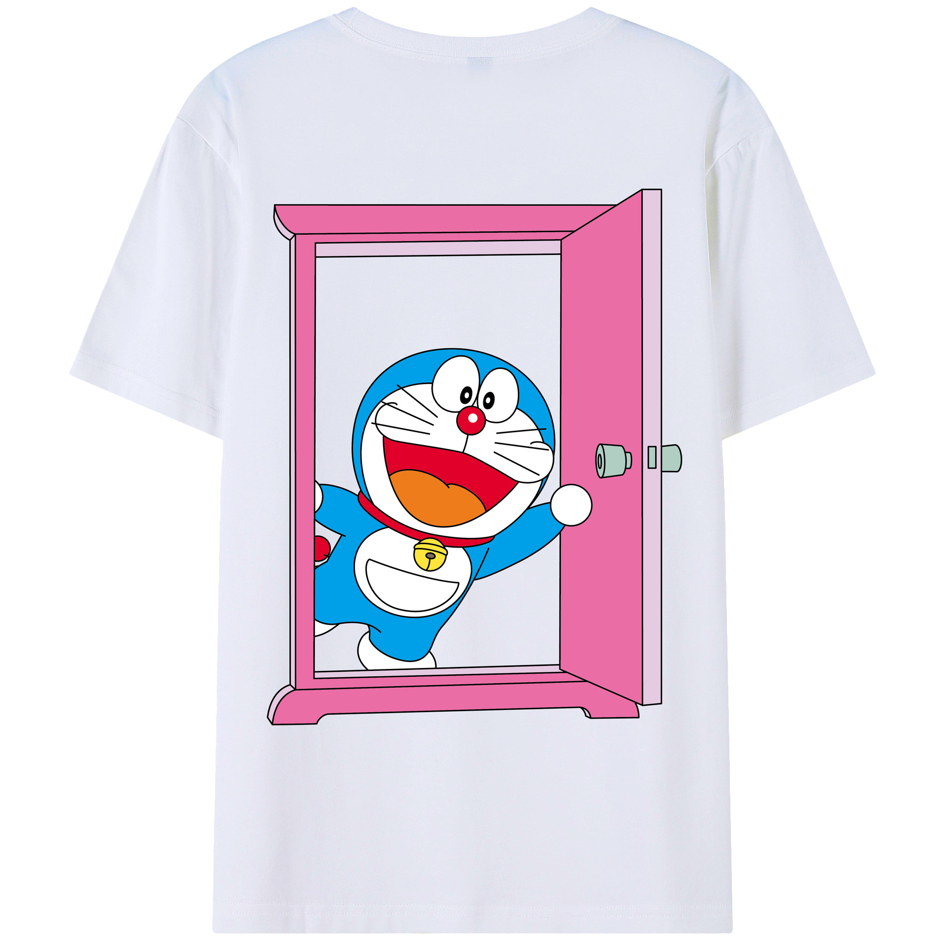 （画像用） ドラえもん Doraemon レディース半袖Tシャツ(バックプリント)
