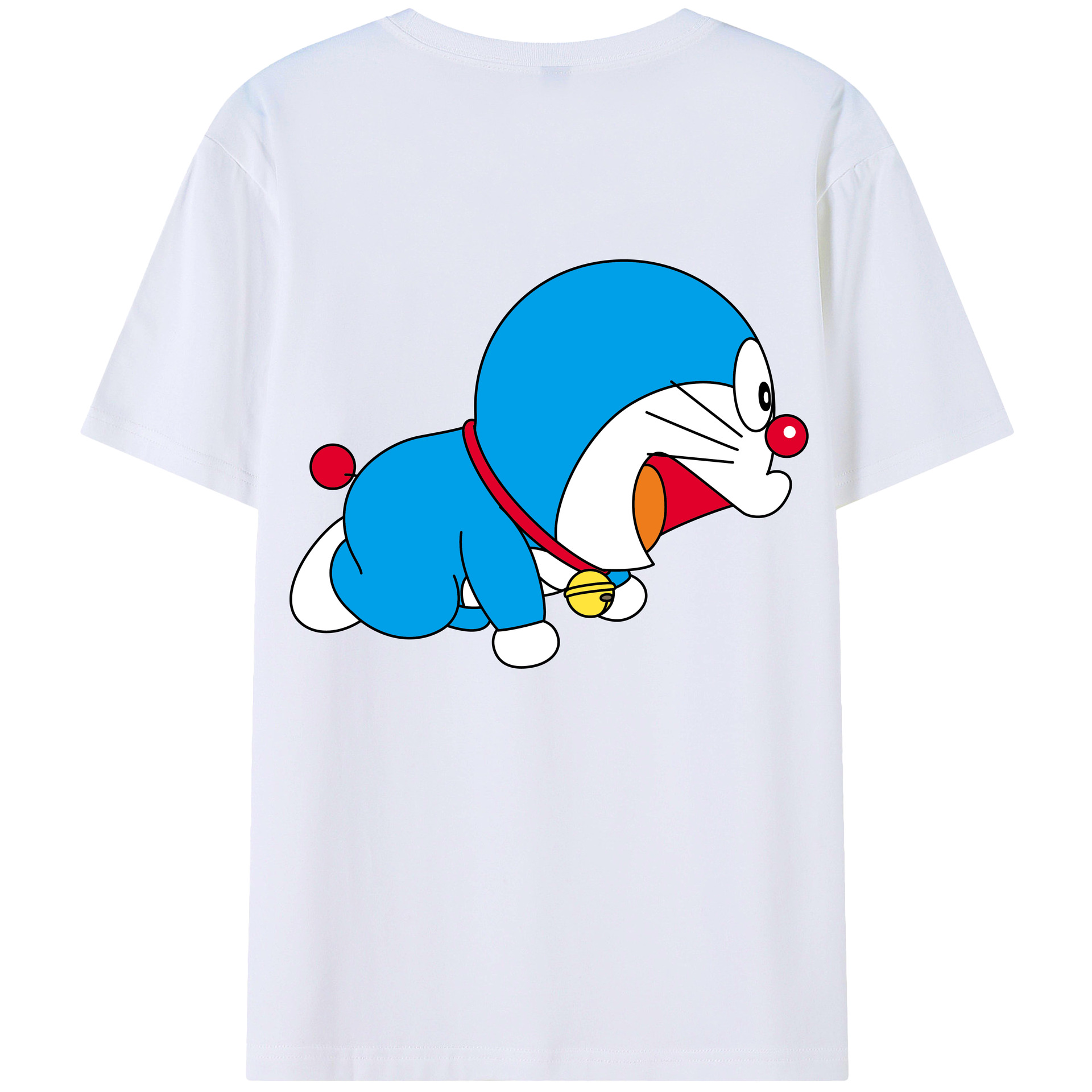 （画像用） ドラえもん Doraemon レディース半袖Tシャツ(バックプリント)